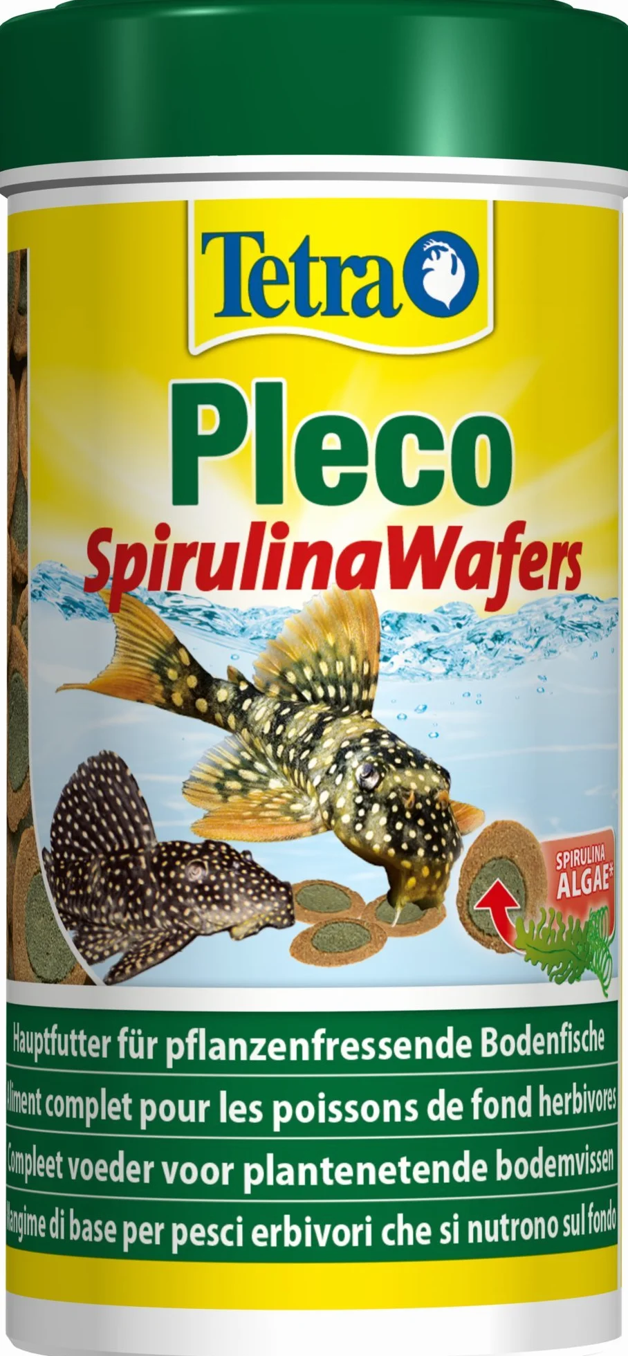 Tetra Pleco Algae Wafers pokarm dla ryb z algami spiruliny puszka 250 ml