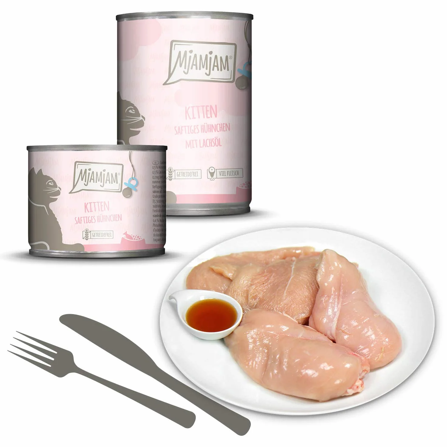 Mjamjam Karma dla Kota, Kurczak, 6x 400g