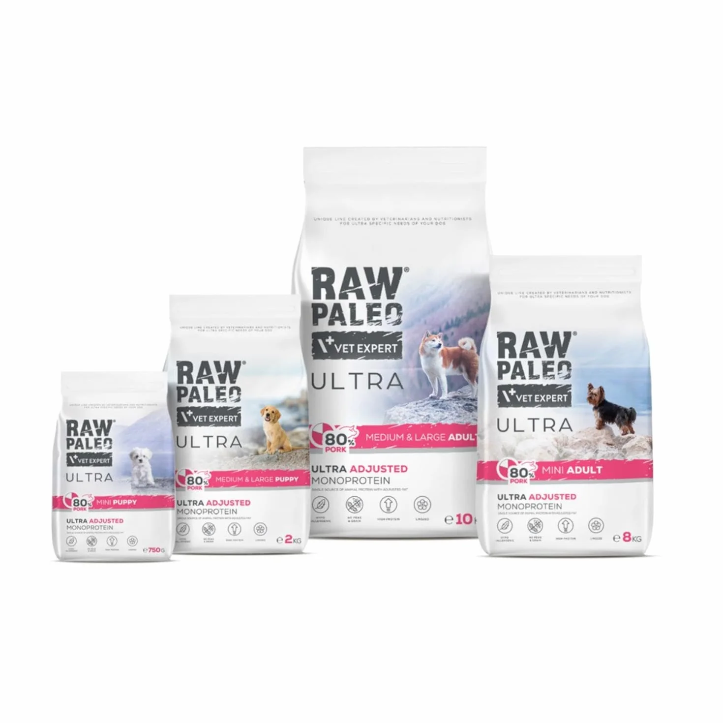 ULTRA PORK PUPPY MINI z wieprzowiną dla szczeniąt ras małych 2kg