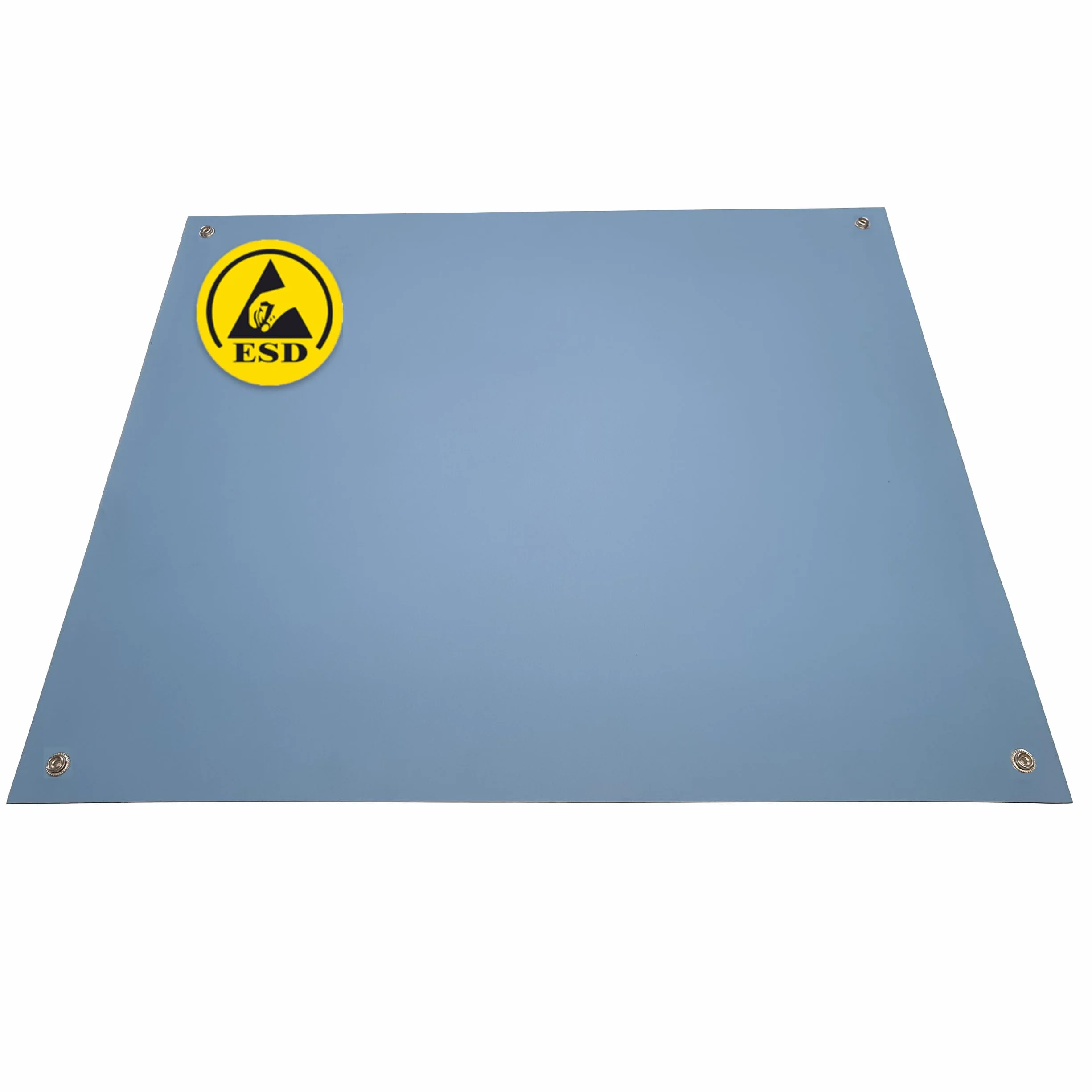 Niebieska antystatyczna mata ESD 150 x 60 cm z kablem przyłączeniowym
