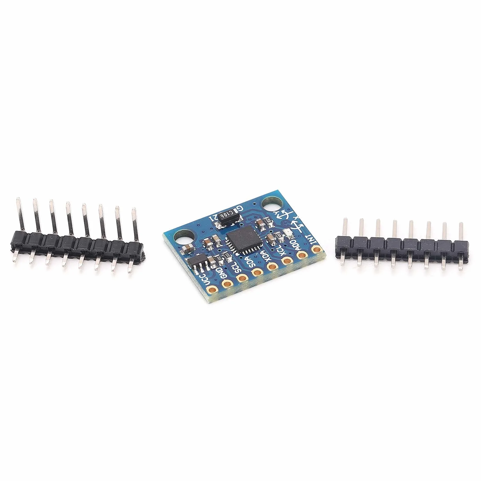 ZJchao Moduł MPU‑6050, 3-osiowy moduł Czujników żyroskopowych Czujników żyroskopowych Płytka Akcelerometru 6DOF GY‑521 MPU‑6050 PCB 3-osiowa Płytka Akcelerometru dla Systemu /