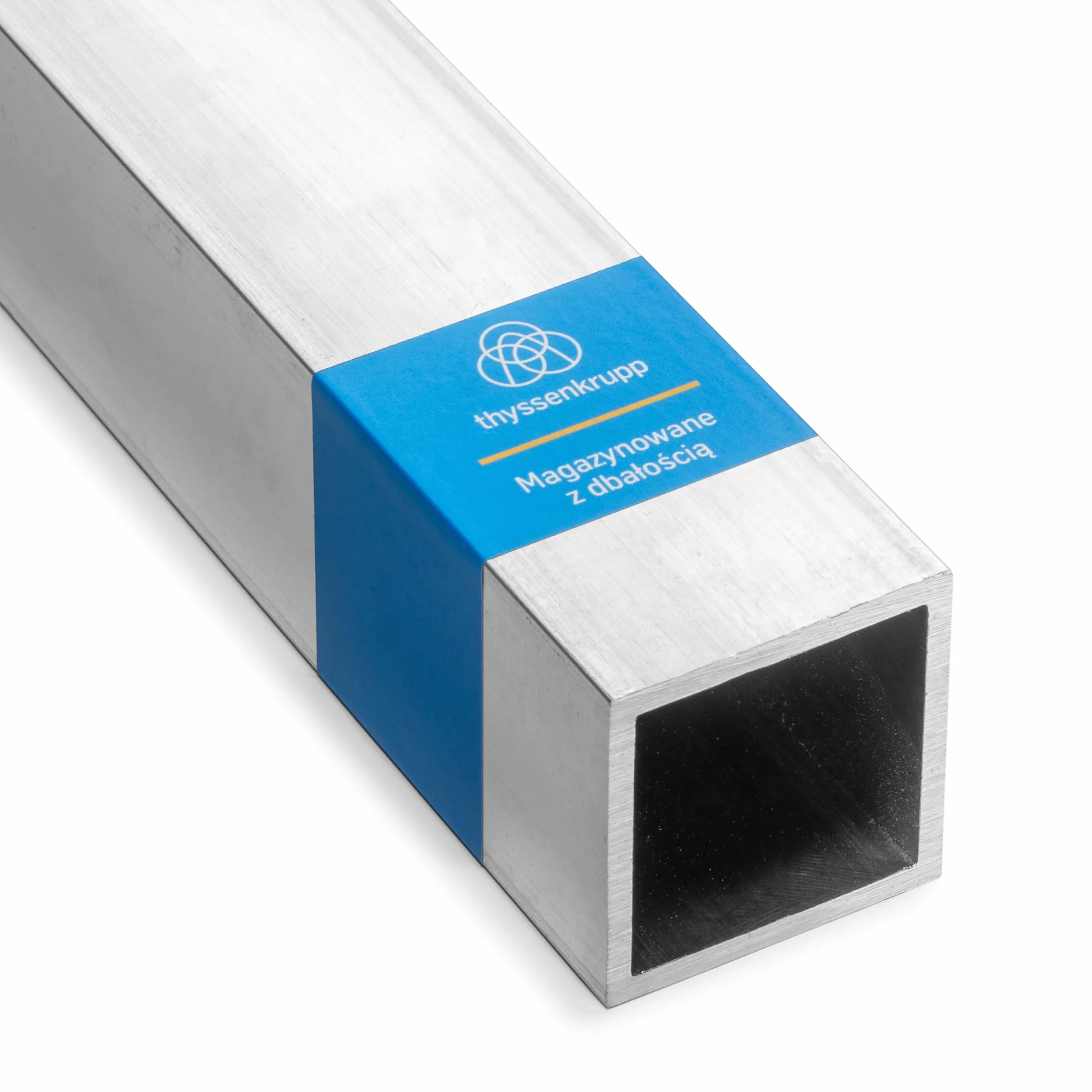 Profil aluminiowy zamknięty PA 38 / EN AW 6060 (1500 mm, 40 x 20 x 2 mm)