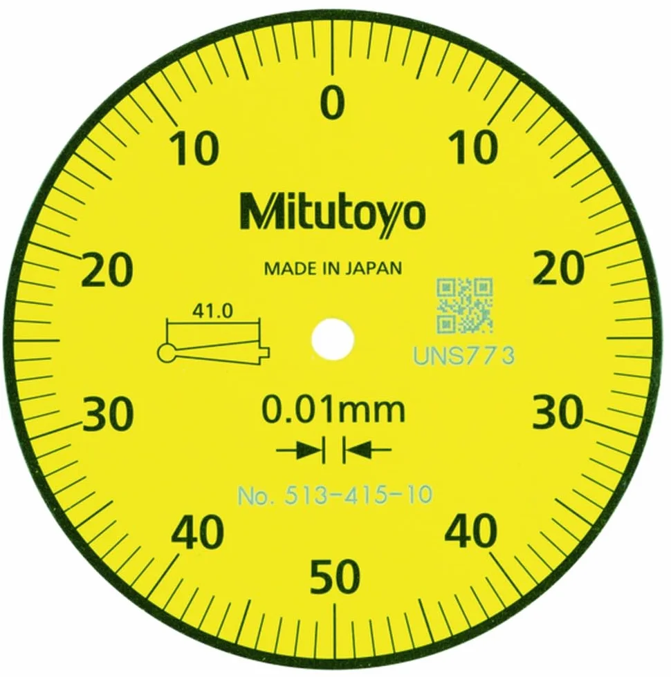 Mitutoyo 513-415-10E Tarcza wskaźnik testowy poziomy typ 8 mm trzpień