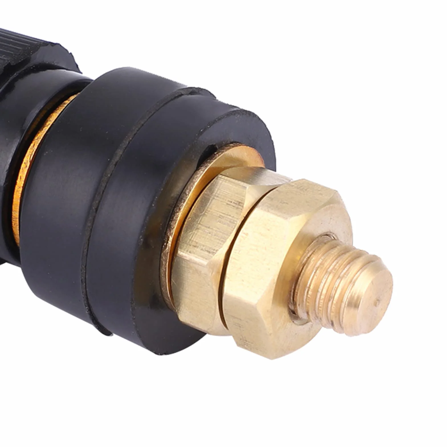 2 sztuki Słupek do bindowania Typ 55 Mosiężny regulator napięcia Listwa zaciskowa Czerwono-czarna Gwint M8 0V-380V 200A