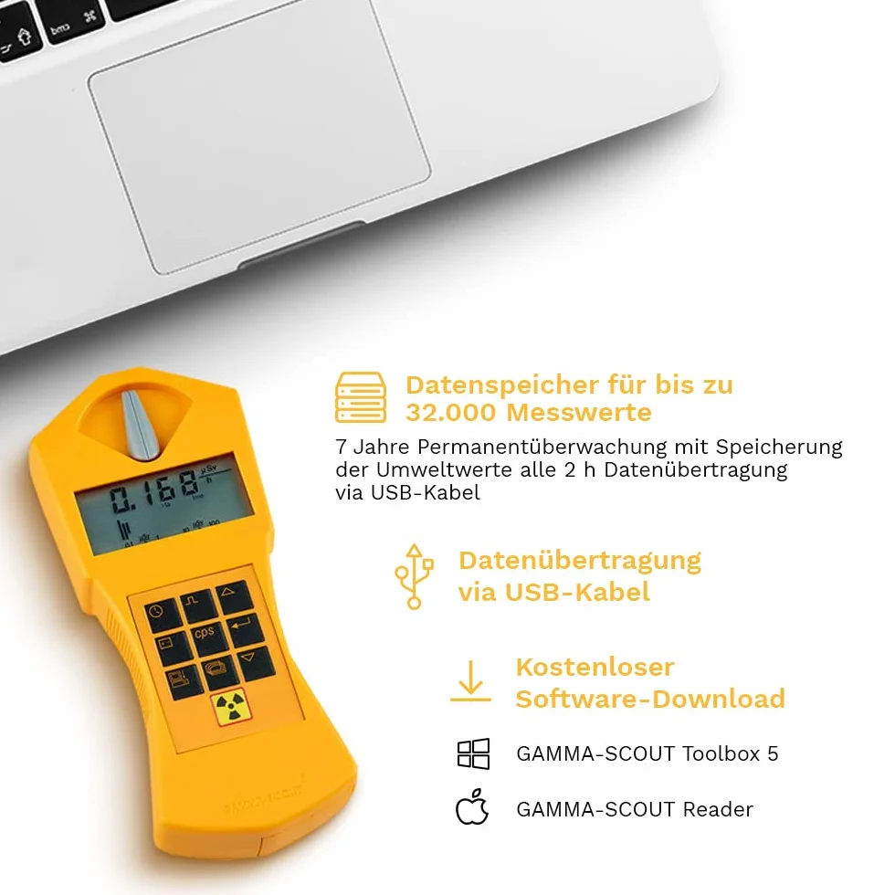 Gamma Scout licznik Geigera