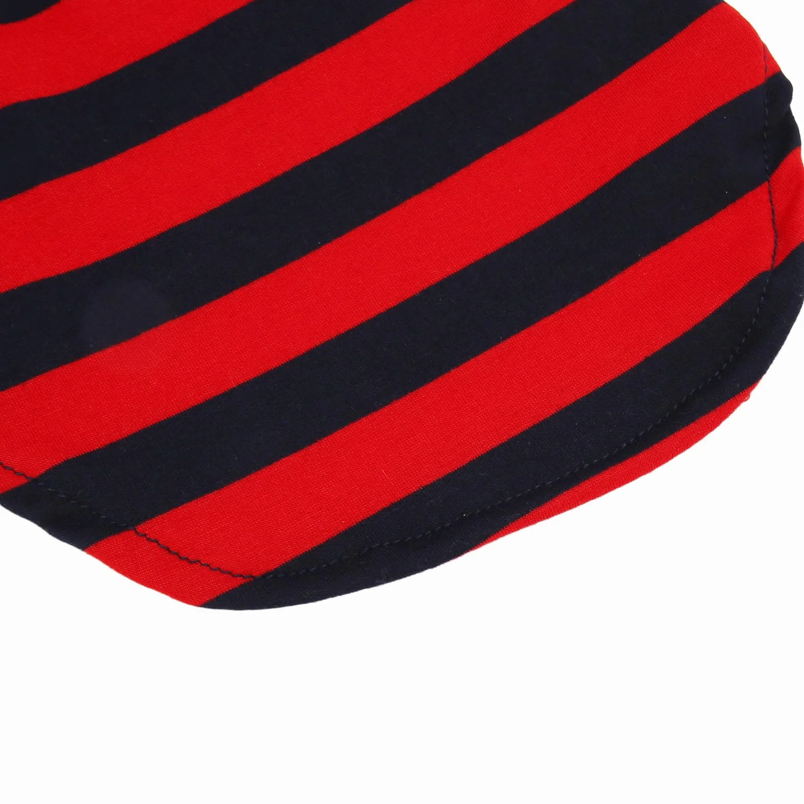 Akozon Miękki, Oddychający Sweter w Paski dla Psa 2-nożny T-shirt Ubrania Wiosna Czerwony Niebieski - Ubranka dla Zwierząt, odzież i Akcesoria, Koszulki dla Psów (S)