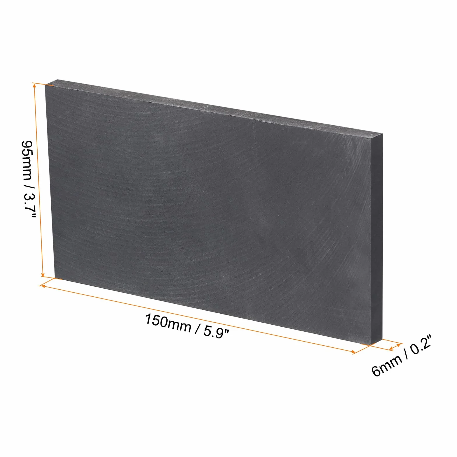 QUARKZMAN blok grafitowy prostokątny 150 x 95 x 6 mm do topienia odlewania galwanizacji
