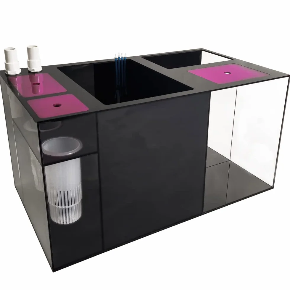 Dupla Marin Ocean Sump OS 500 I 5-komorowy system filtrowania do akwariów do 500 litrów I 76,6 x 40 x 40 cm I Filtr do akwarium do efektywnej filtracji wody I instalacja filtrująca do akwariów