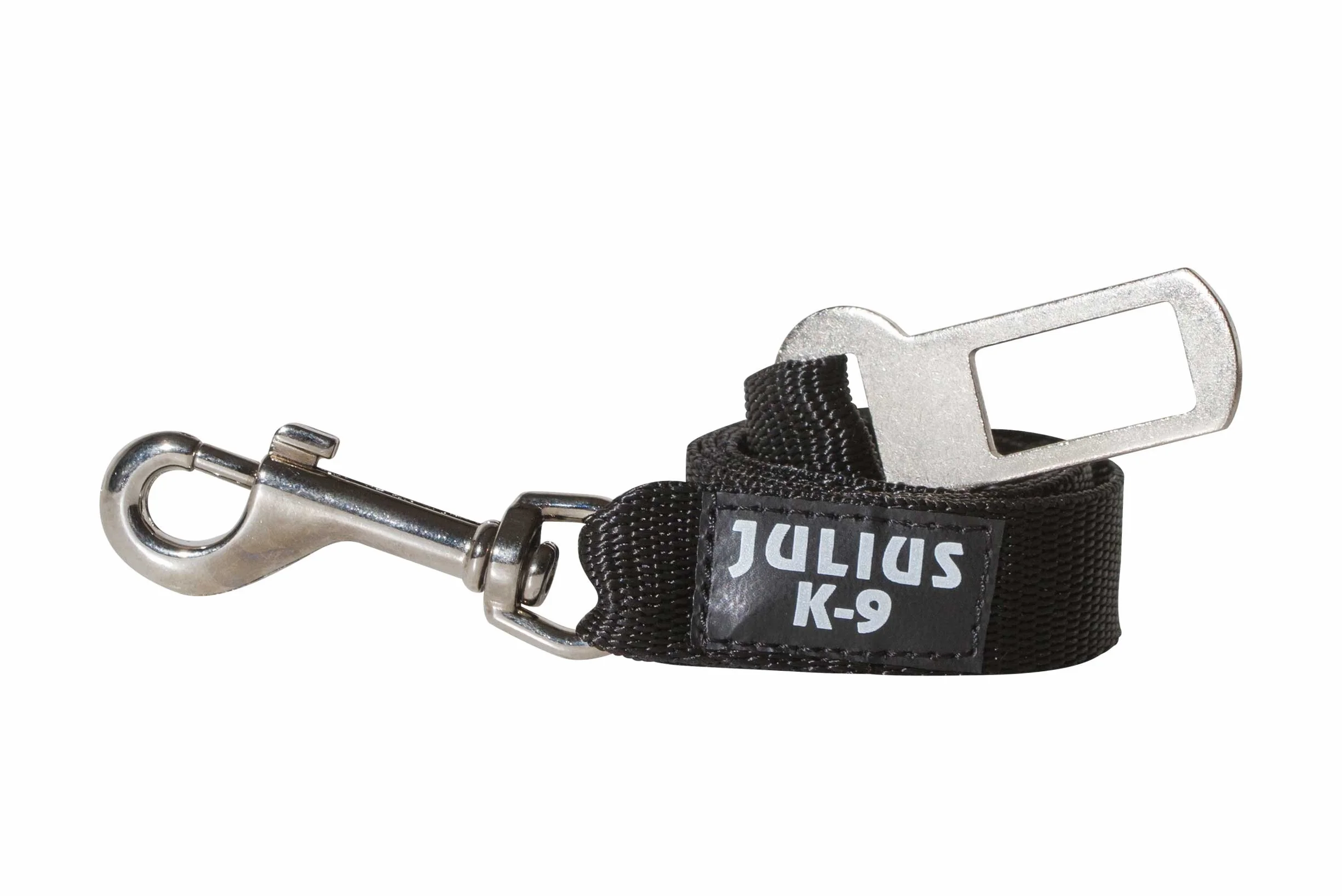 Julius-K9 pas bezpieczeństwa łączący dla psów, rozmiar 2, czarny, 10-20 kg