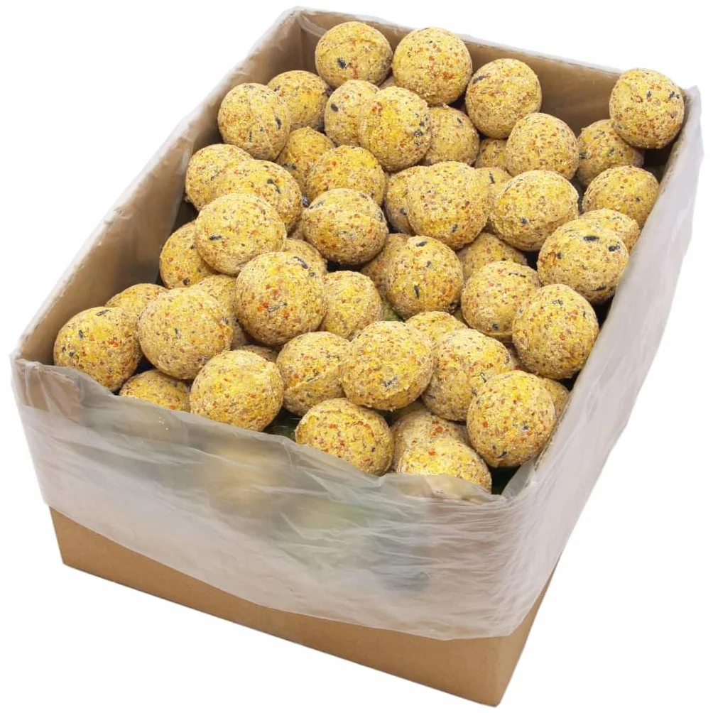Klocki sikorkowe 200 szt. 90 g karma dla ptaków dzikich i ozdobnych, karma na ziarna z nasionami, zbożami, pestkami słonecznika, zimowa karma do woliery, klatki, miski na karmę