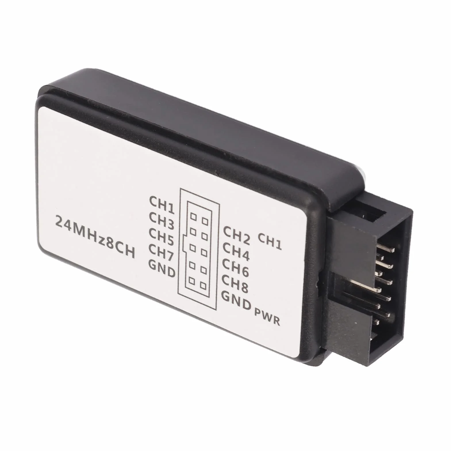 8-kanałowy Analizator Stanów Logicznych 24MHz USB 10 Miliardów Próbek z Buforowaniem