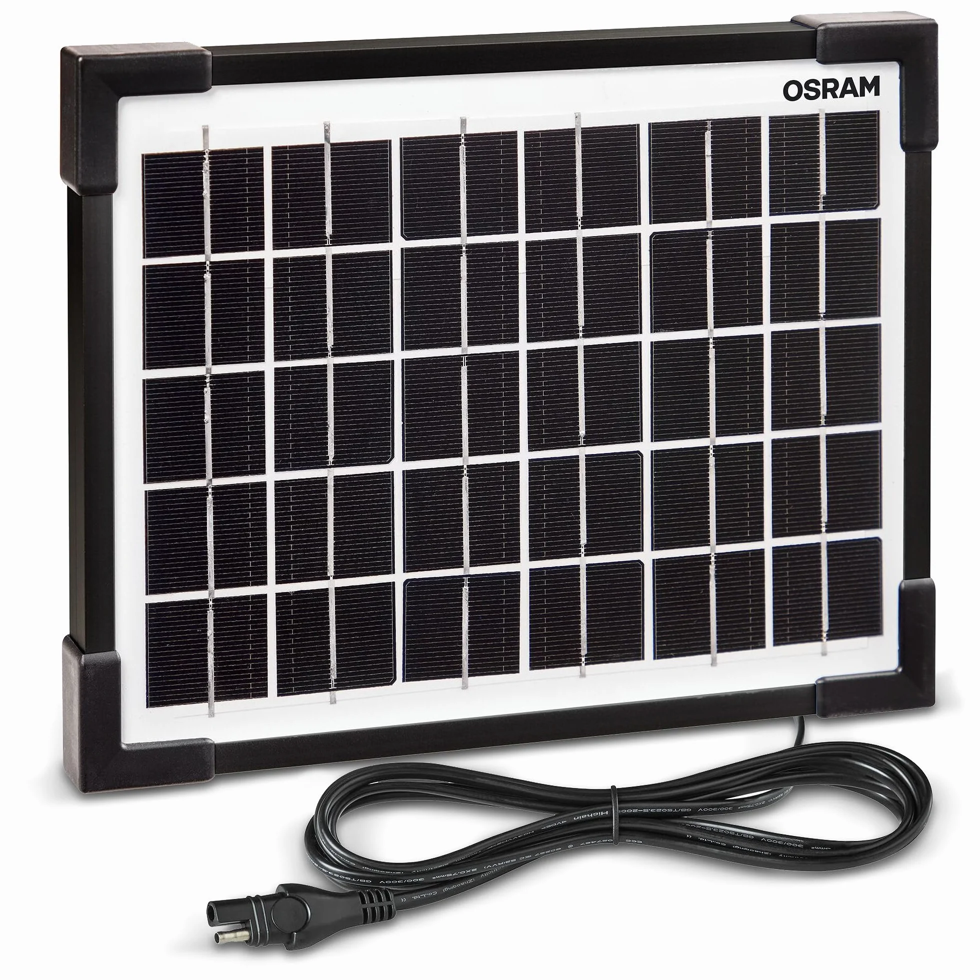 OSRAM BATTERYcharge SOLAR 5W solarna jednostka konserwacyjna ładowanie akumulatora 12V wodoodporny panel słoneczny