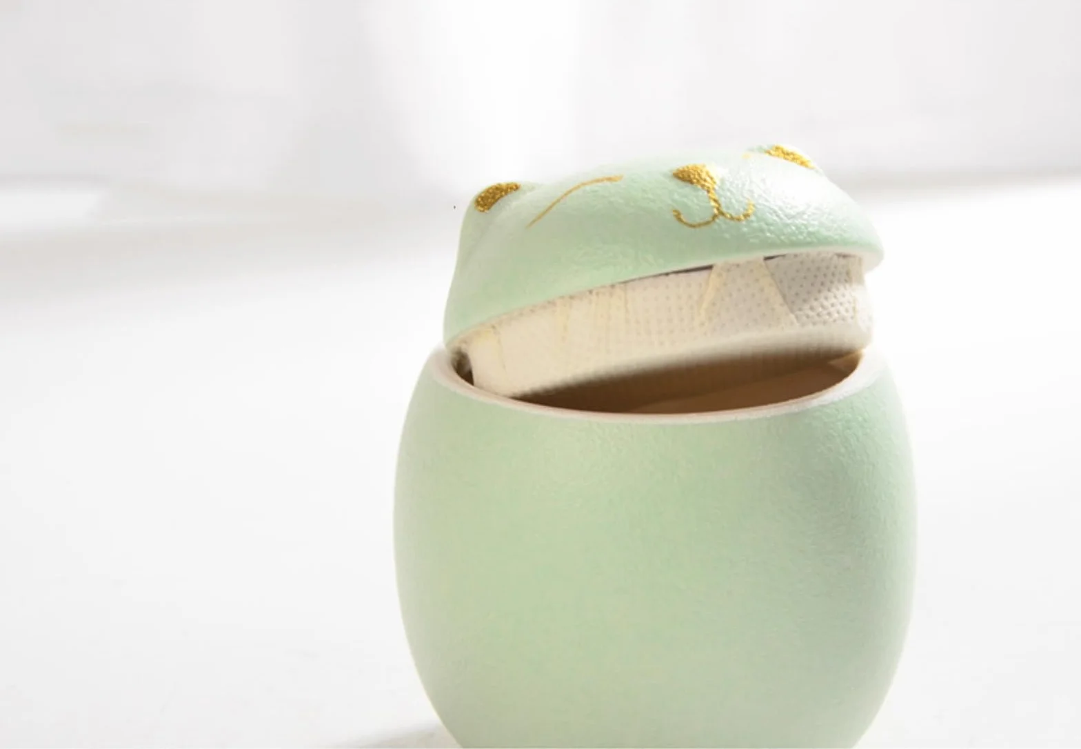 Urny dla psów ceramiczne w kształcie małego kota pamiątkowe urny kremacyjne na prochy (G)