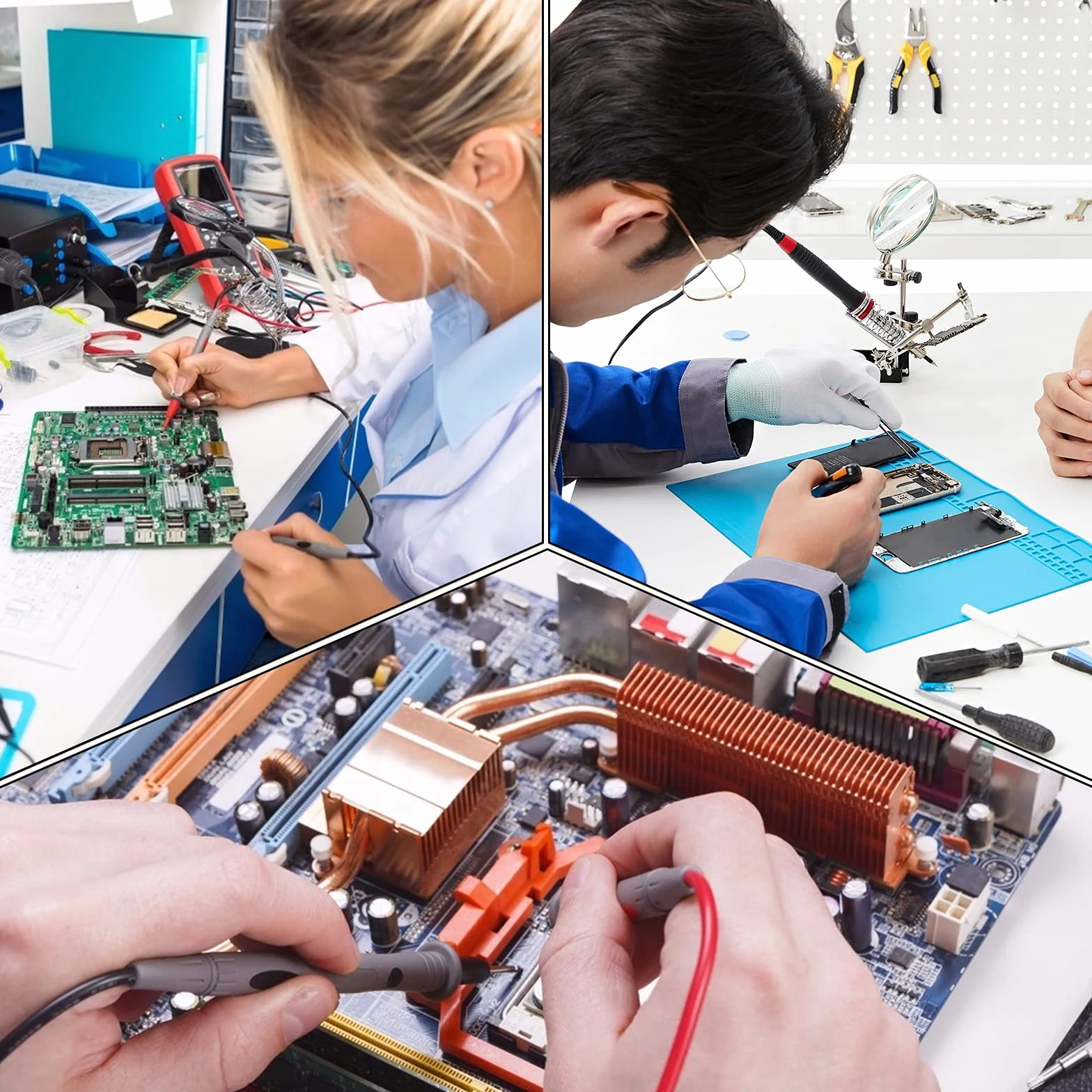Zasilacz laboratoryjny (0-30 V, 0-5 A), regulowany DC zasilacz z 4-cyfrowym wyświetlaczem LED (przycisk regulacji nadajnika/wyłącznik wyjściowy), czarny