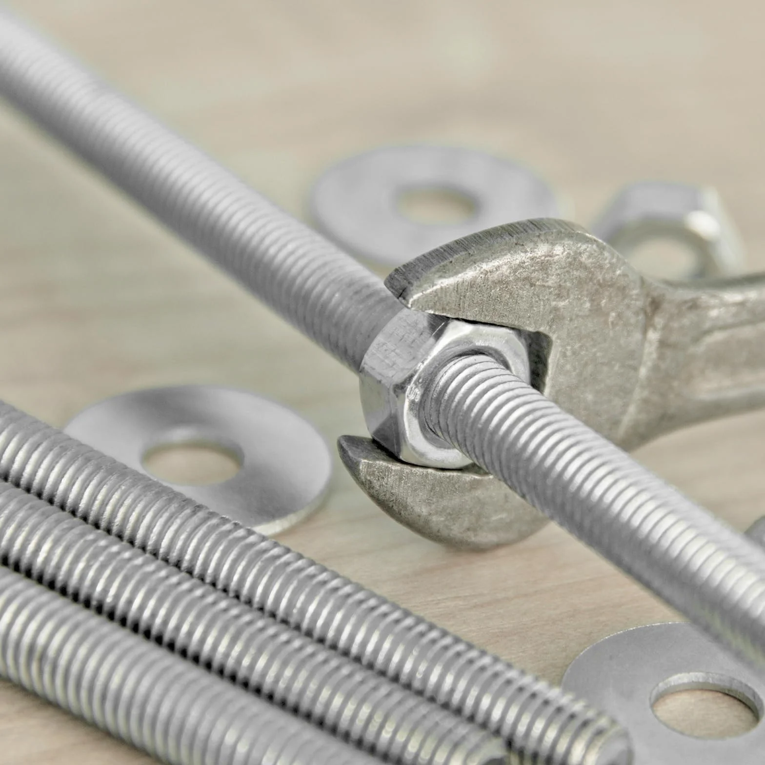 sourcing map 10 szt. stal szlachetna 304 pełny pręt gwintowany Hardware M3 x 130 mm 0,5 mm gwint de