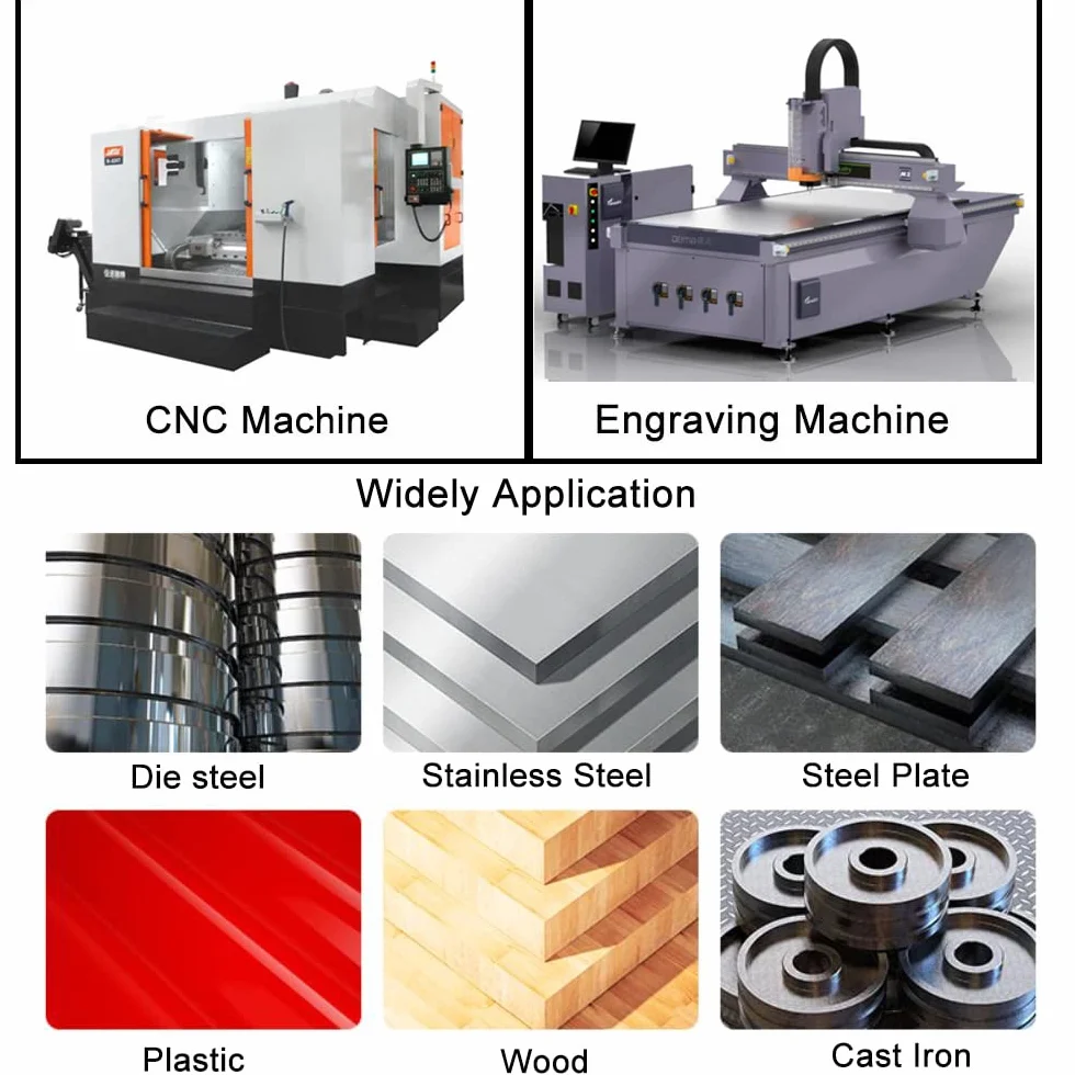 ASNOMY 2 sztuki frez promieniowy VHM z głowicą kulową – Ø 2 mm, powłoka AlTiN HRC 55, frez kulowy z twardego metalu, 2 zęby frez do grawerowania CNC do metalu