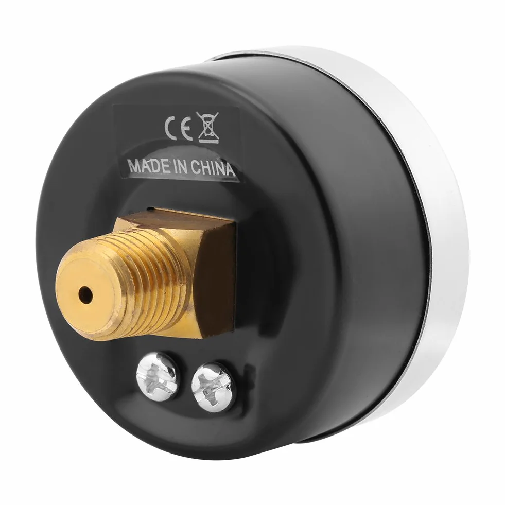 Manometr 0-60psi 0-4bar 1/8" BSPT manometr do wody, powietrza, oleju, cyferblat instrumentu