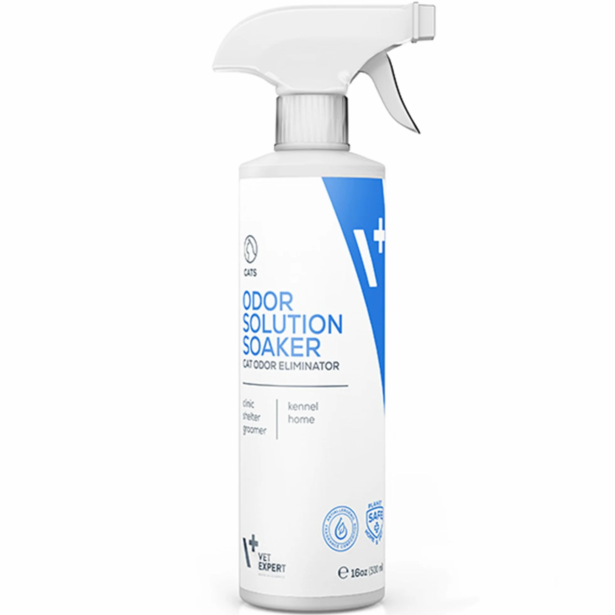VET EXPERT ODOR SOLUTION SOAKER CAT ODOR ELIMINATOR + TRIGGER - neutralizator zapachów kotów 500 ml