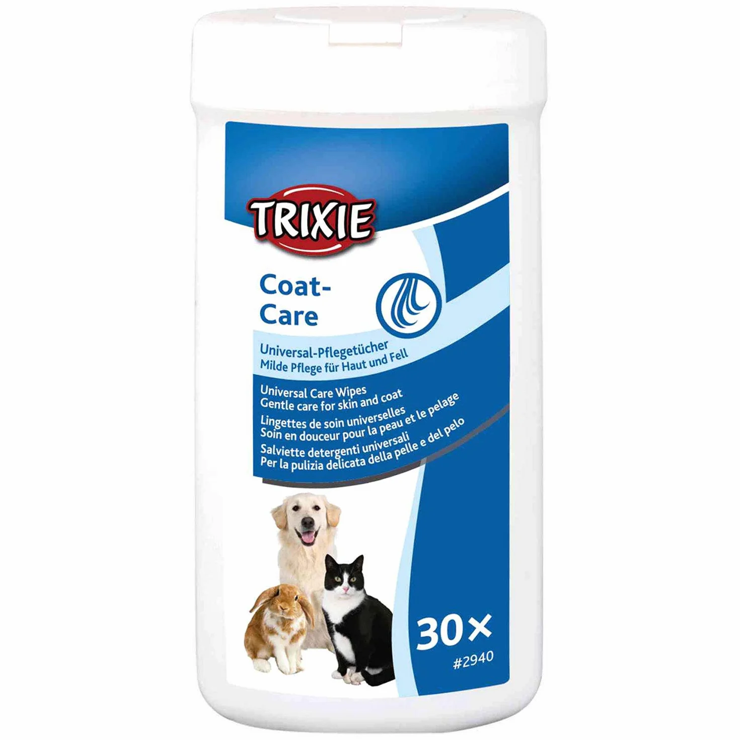 Trixie Chusteczki Kosmetyczne, Biały, 30 szt.