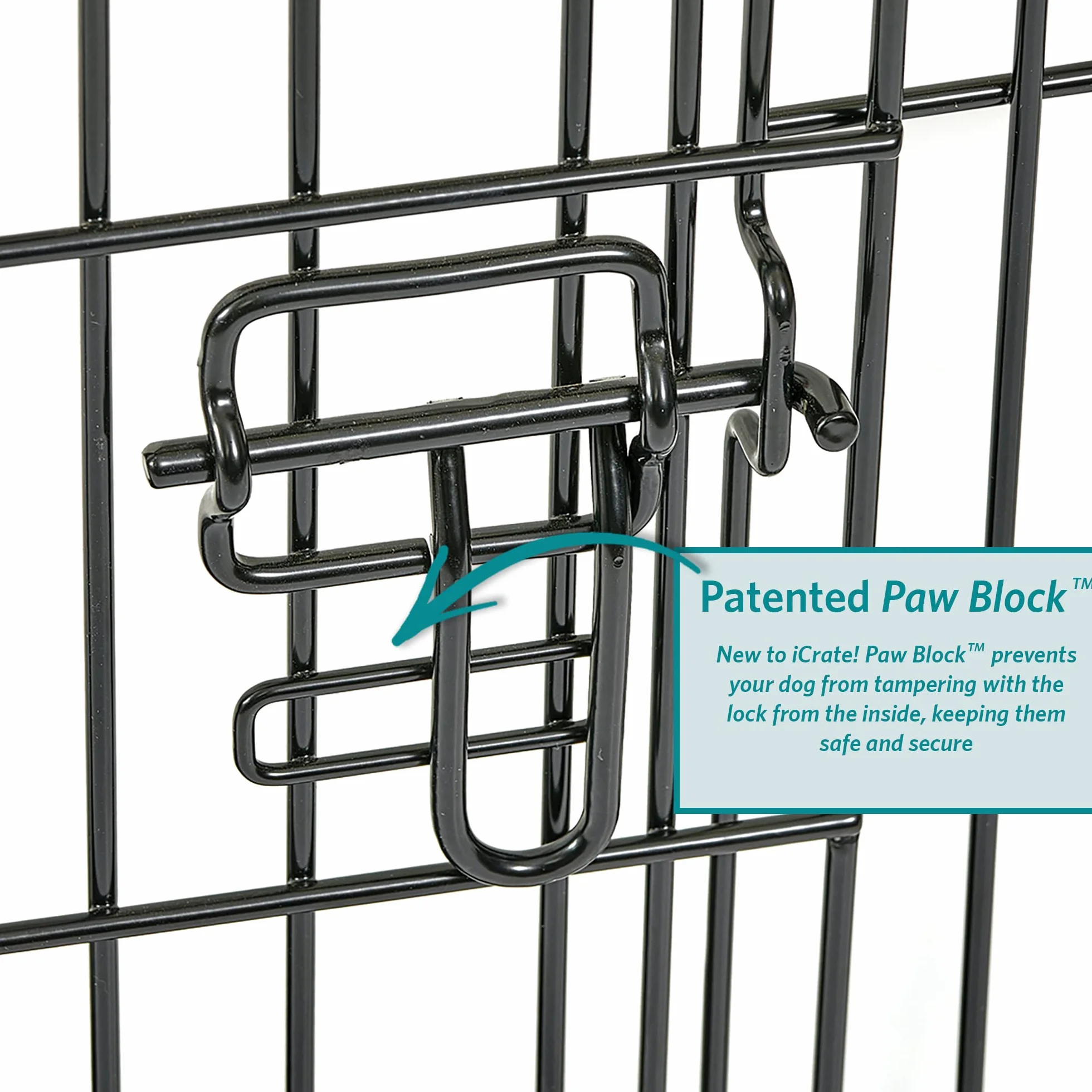 MidWest Homes for Pets 24-Inch Two-Door iCrate Folding Dog Crate with Divider Panel, Leak-Proof Tray & Secure Latches – Metal Wire Kennel for Small Breeds – Portable, Durable & Easy to Assemble