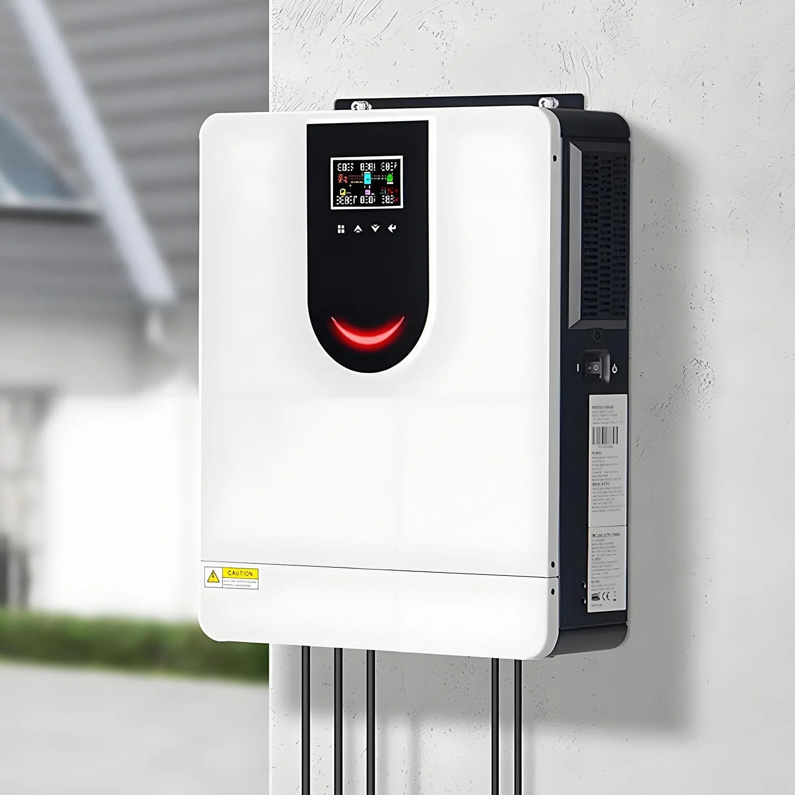 Hybrydowy falownik solarny 1,0-10,2 kW DC12/24/48V AC220V 50Hz czysta fala sinusoidalna MPPT