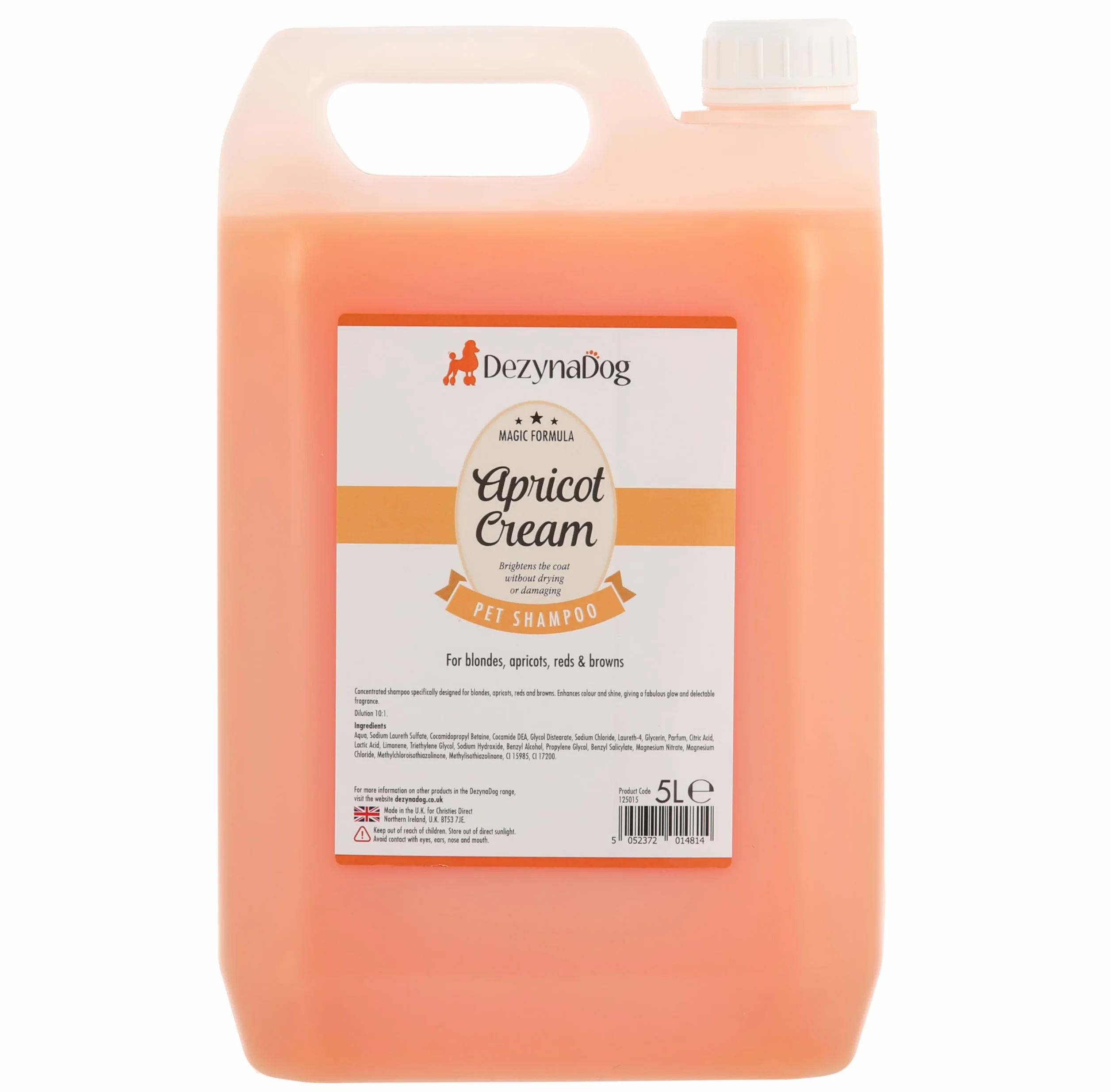 Magic Formula morelowy szampon dla zwierząt domowych, 5 litrów