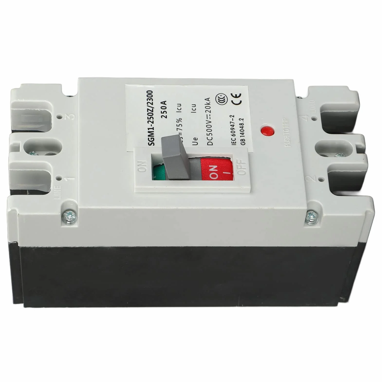 DeWin DC Wyłącznik ochronny 2P MCCB 250A 500V