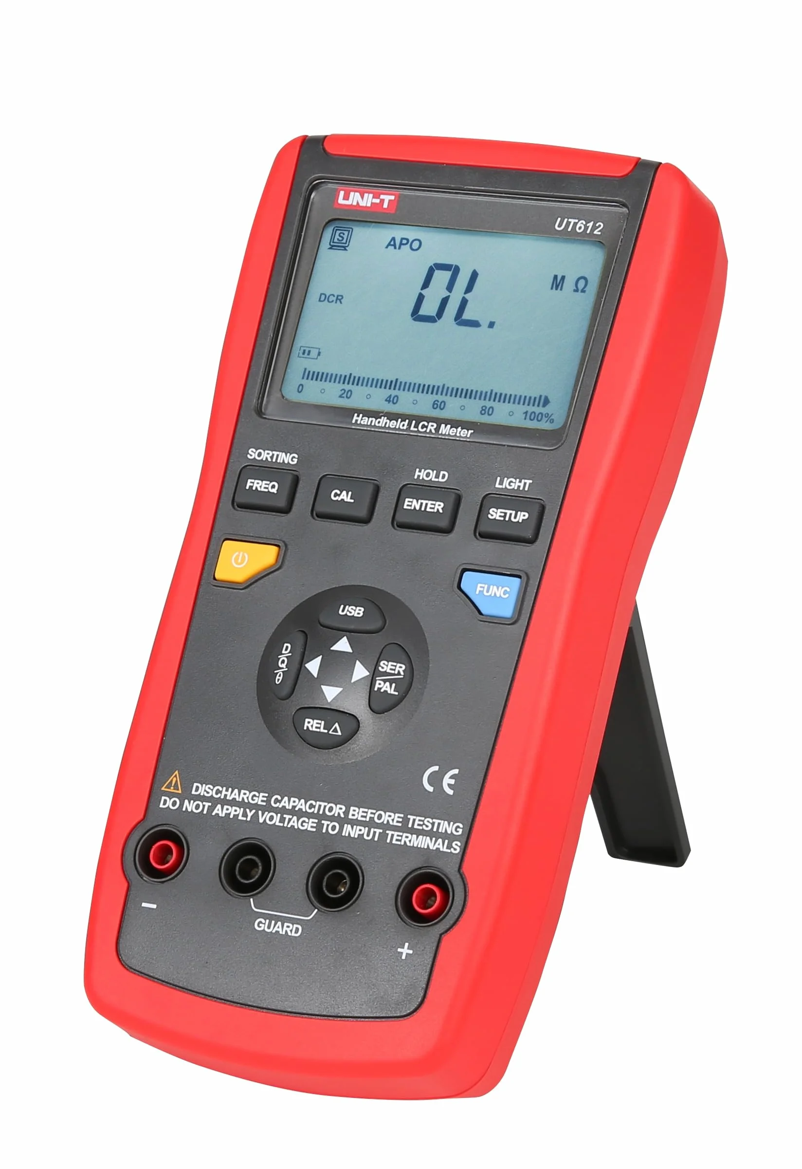 UNI-T UT612 Cyfrowy miernik LCR 100 kHz USB