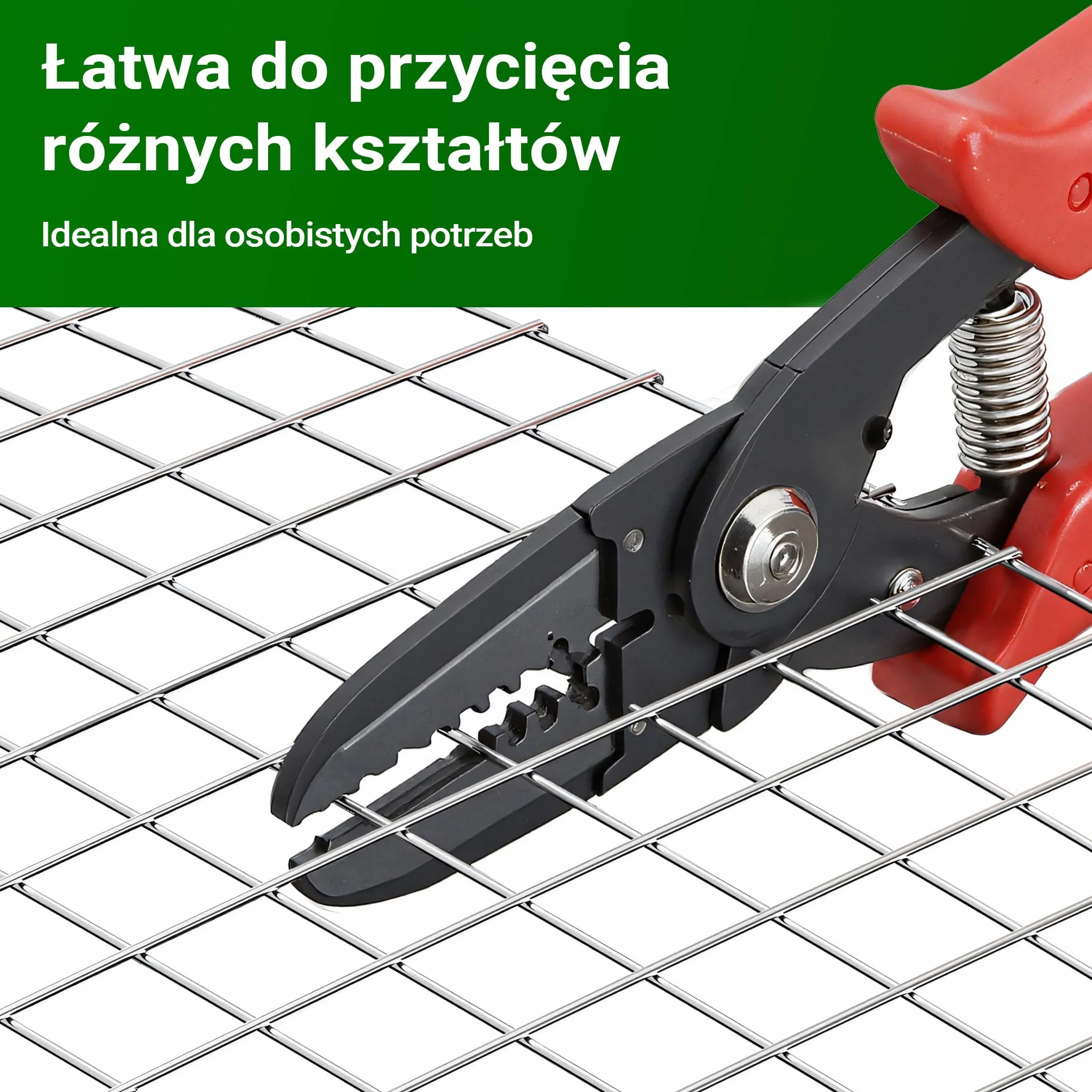 Wiltec Siatka ogrodzeniowa ocynkowana 1x25 m, stalowa siatka leśna 1,2 mm, oczka 25x25 mm