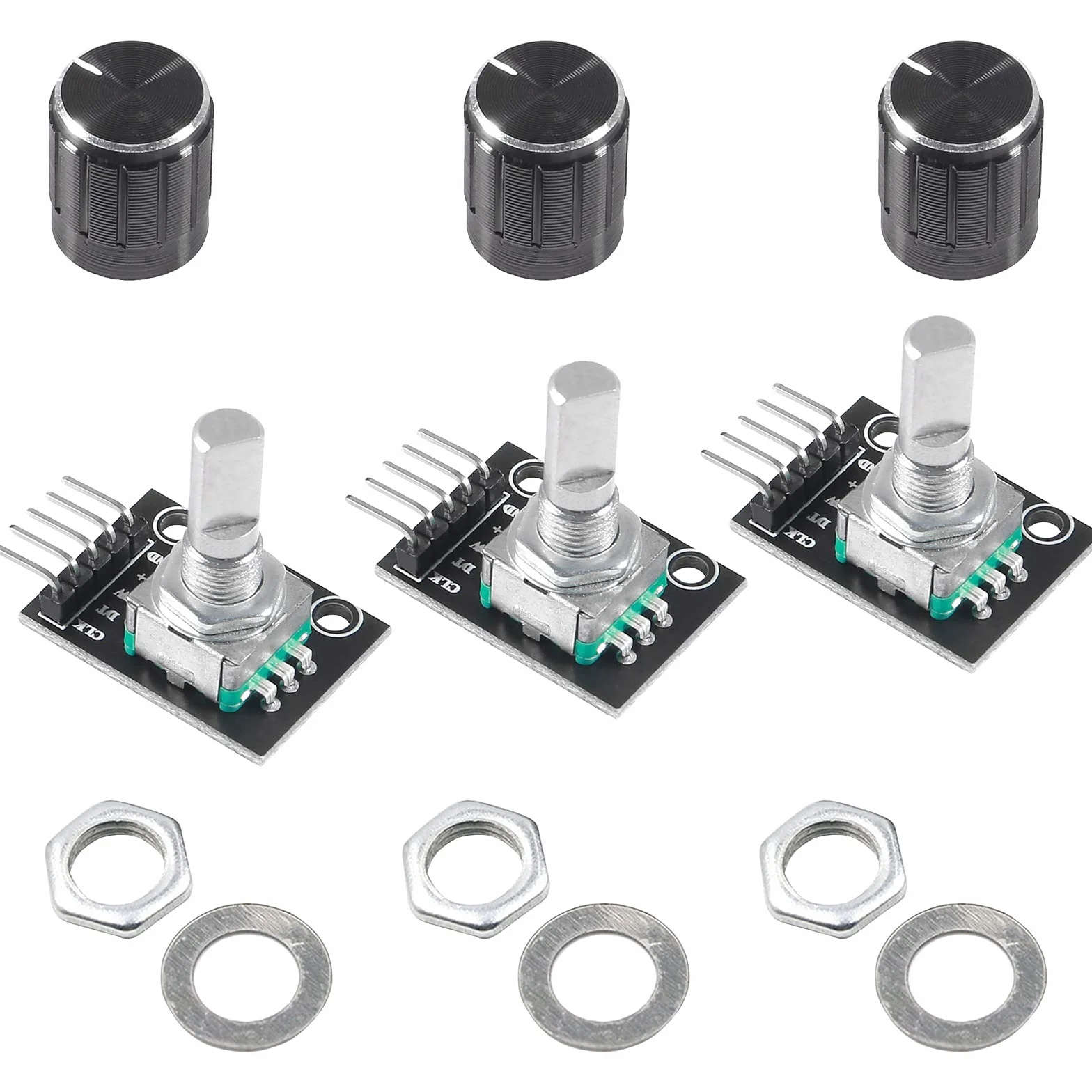 Obrotowy moduł enkodera,KY-040 Obrotowy moduł kodera,360 Stopni Rotary Encoder,Rotary Encoder,Moduł KY-040 Obrotowy KY-040,KY-040 Moduł KY-040 Enkoder, 360 Stopni Enkoder Obrotowy