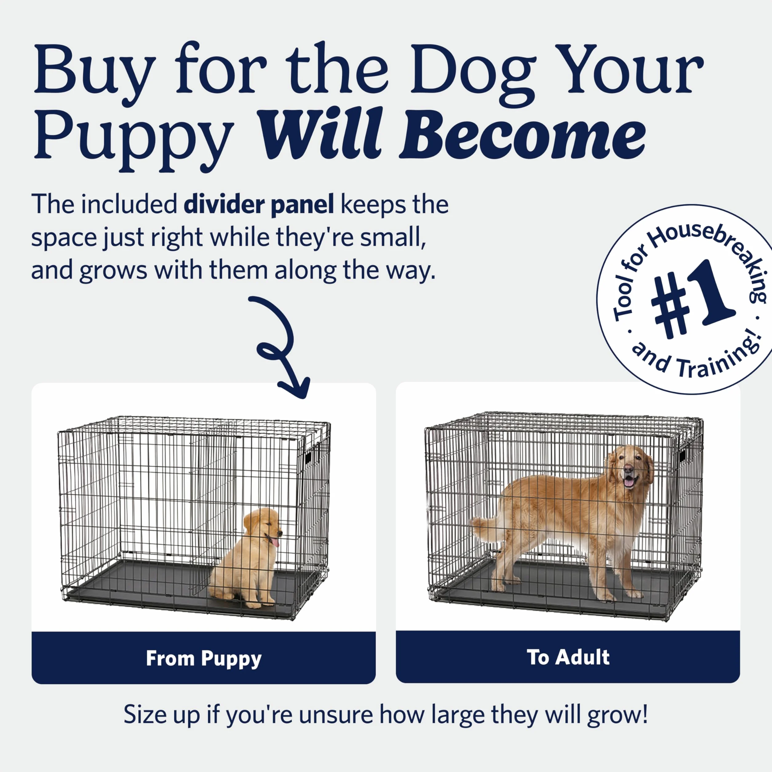 MidWest Homes for Pets Nowo ulepszone pojedyncze drzwi iCrate 45,72 cm (18 cali) długa skrzynia dla psa, zawiera szczelną patelnię, nóżki chroniące podłogę, panel działowy i nowe opatentowane funkcje,