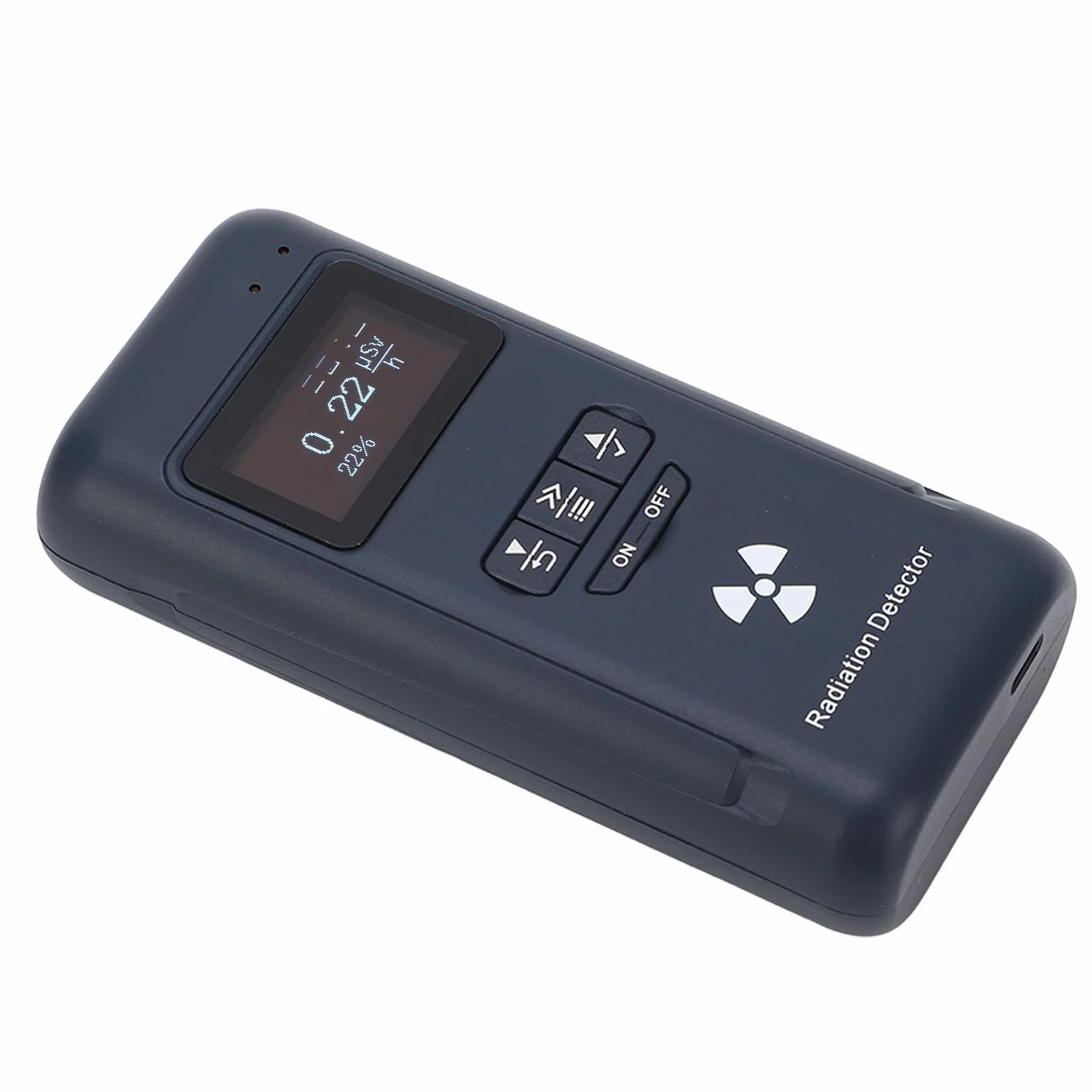 Detektor Promieniowania Jądrowego Geiger Licznik Geiger ABS 3 w 1 Testowanie β γ X Promieniowanie Alarmowe 0,01-1000 μsv/h