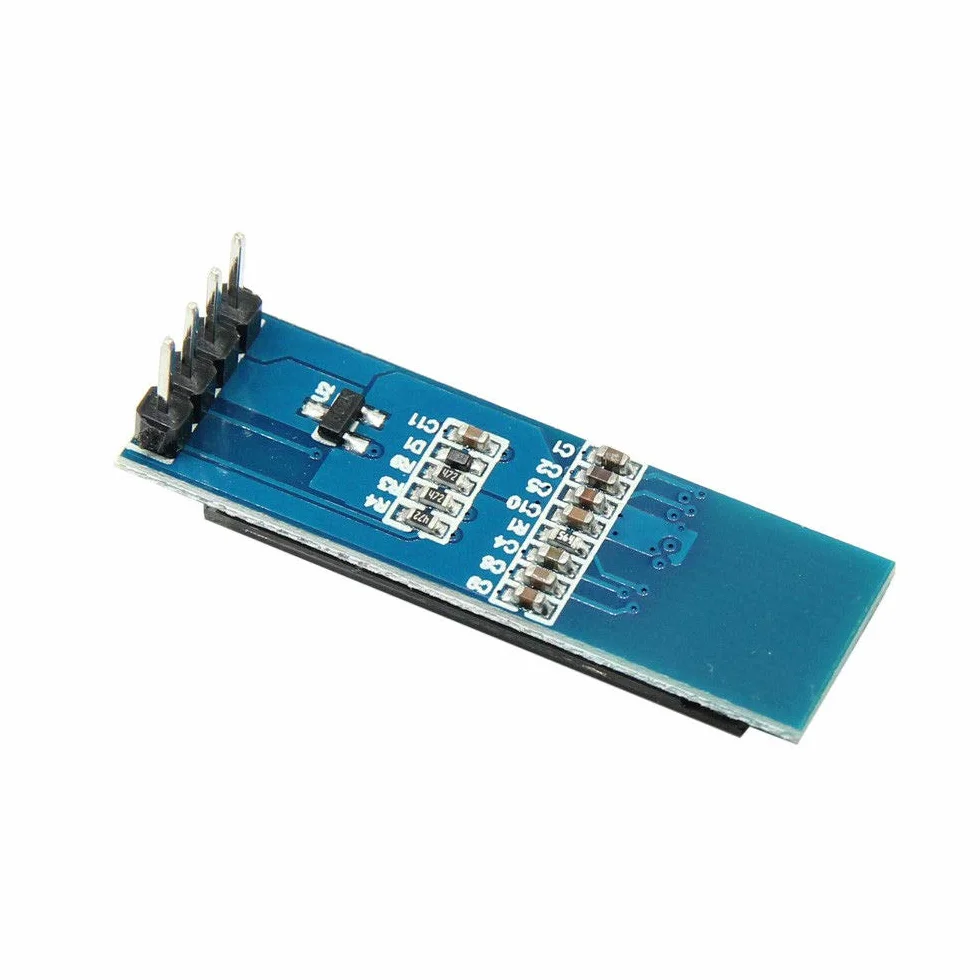 x2pcs 0.91 Inch Blue 128X32 OLED LCD LED Display Module