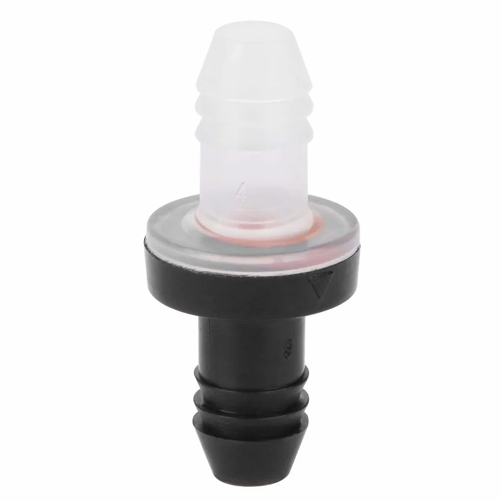 Zawór zwrotny membranowy 3/8" 10 mm PP silikon do żrących chemikaliów