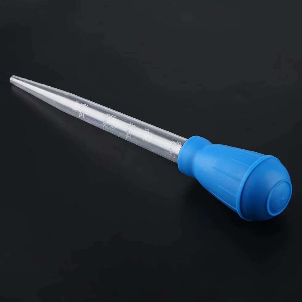 Aquarium Pipette Dropper Baster Wasser Transfer Kies Reiniger Feeder Abfall Entferner