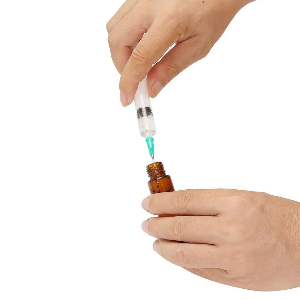 Syringes with Blunt Tip Needles 52 Pcs 3ml 5ml 10ml 20ml 14ga 20ga 21ga 23ga for Refilling Liquids