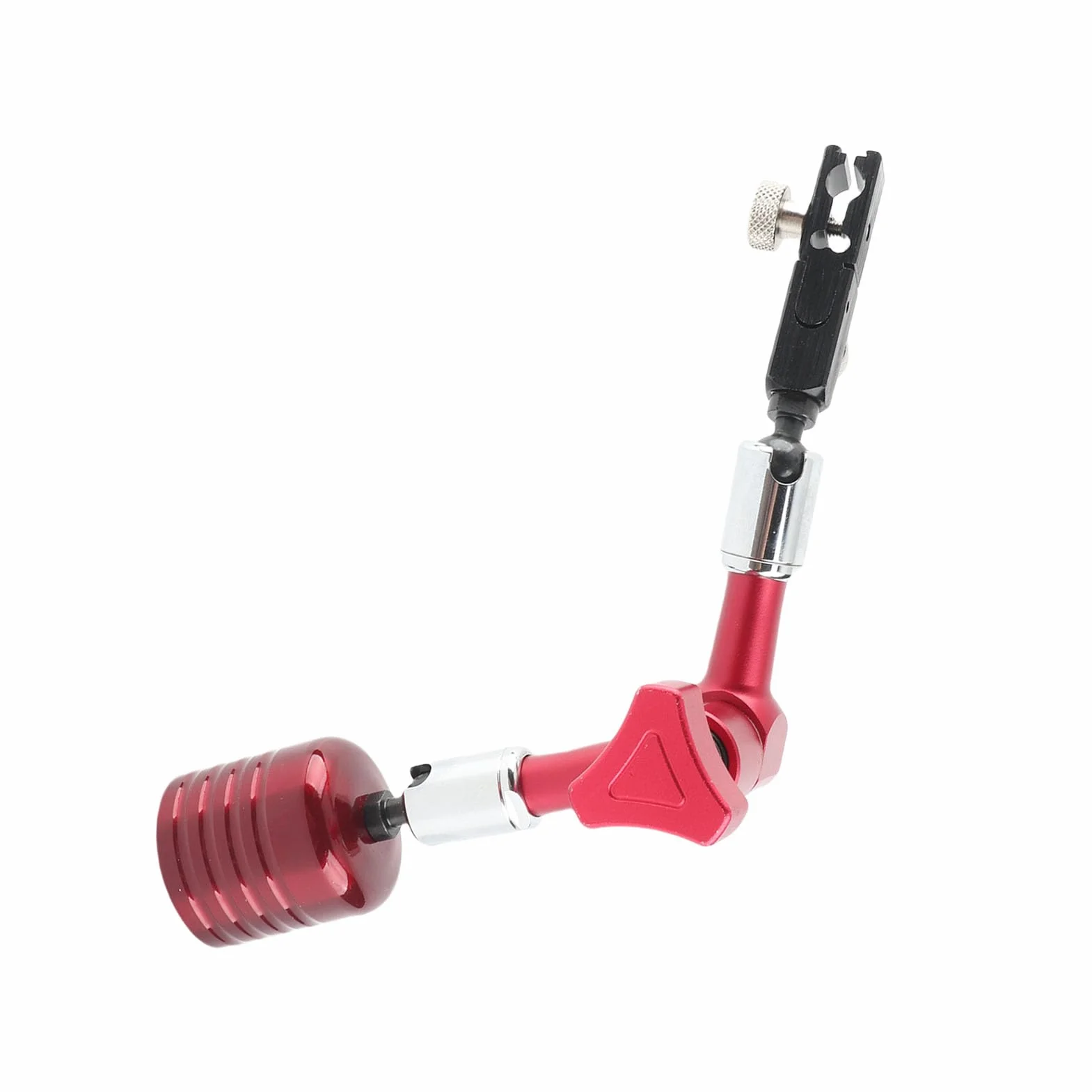 Akozon Uniwersalny Regulowany Uchwyt Czujnika Zegarowego Mini z Mocną Podstawą Magnetyczną 50 kg