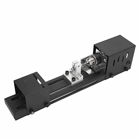 Mini maszyna tokarska, regulowana 7 prędkość tokarki do drewna, 8000RPM tokarka do metalu dla koralików, biżuterii, rzemiosła, Zastosowanie brzeszczotu 50mm/1.97in