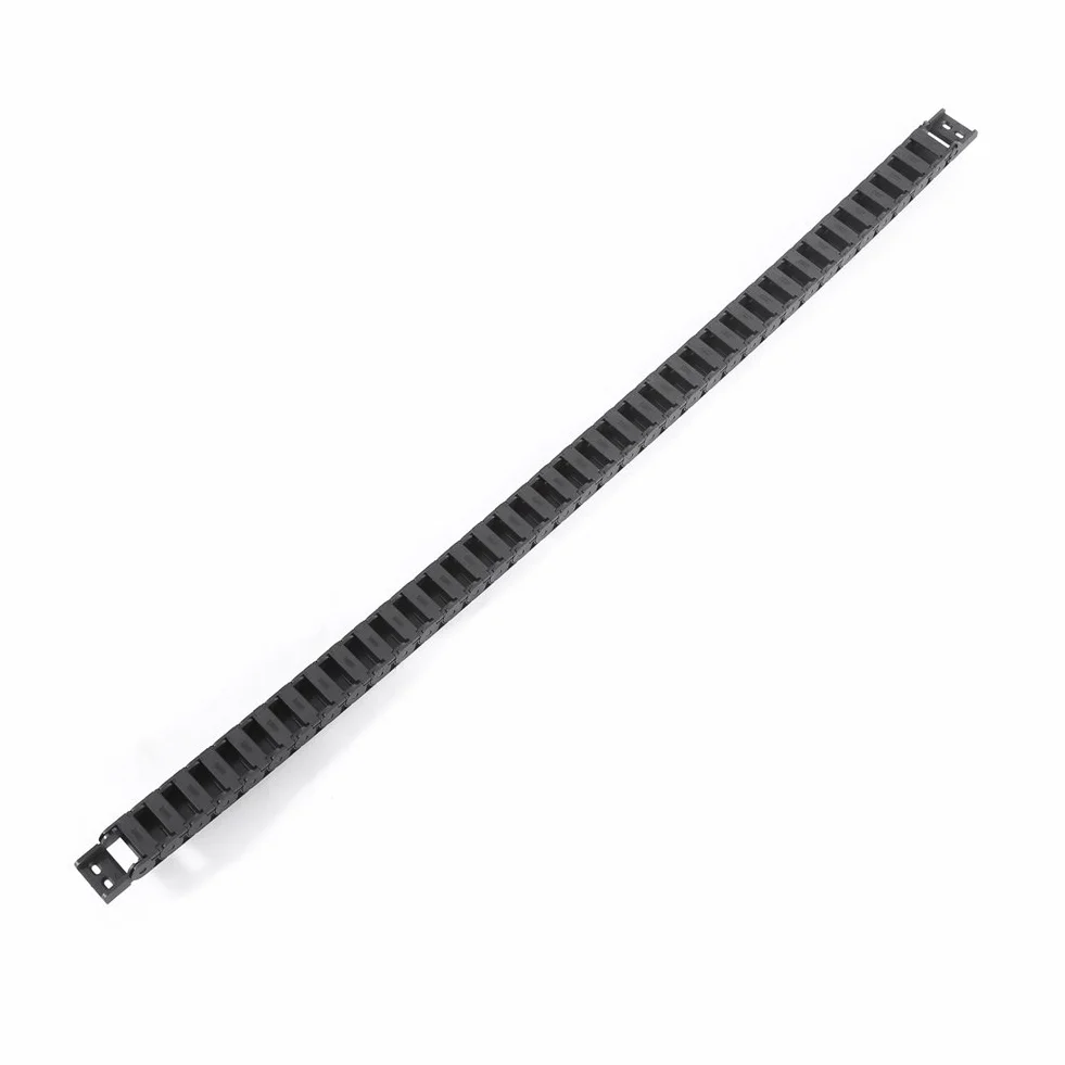 Czarny nylonowy kabel zamek błyskawiczny 15 mm x 30 mm 1 m do grawerowania CNC router akcesoria