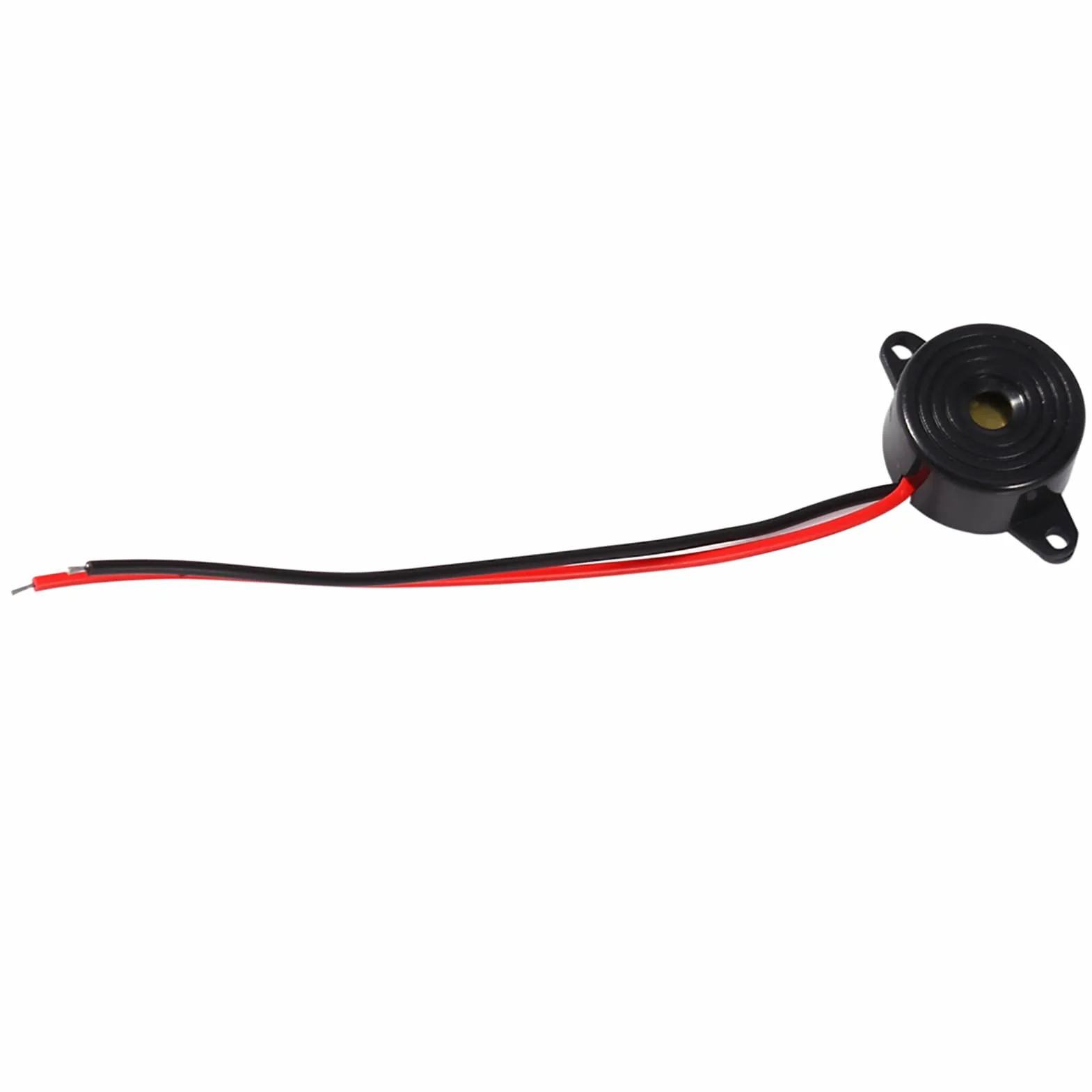Piezo Elektroniczny Alarm Dźwiękowy 3-24V Brzęczyk 85-95dB 12VDC 100mm