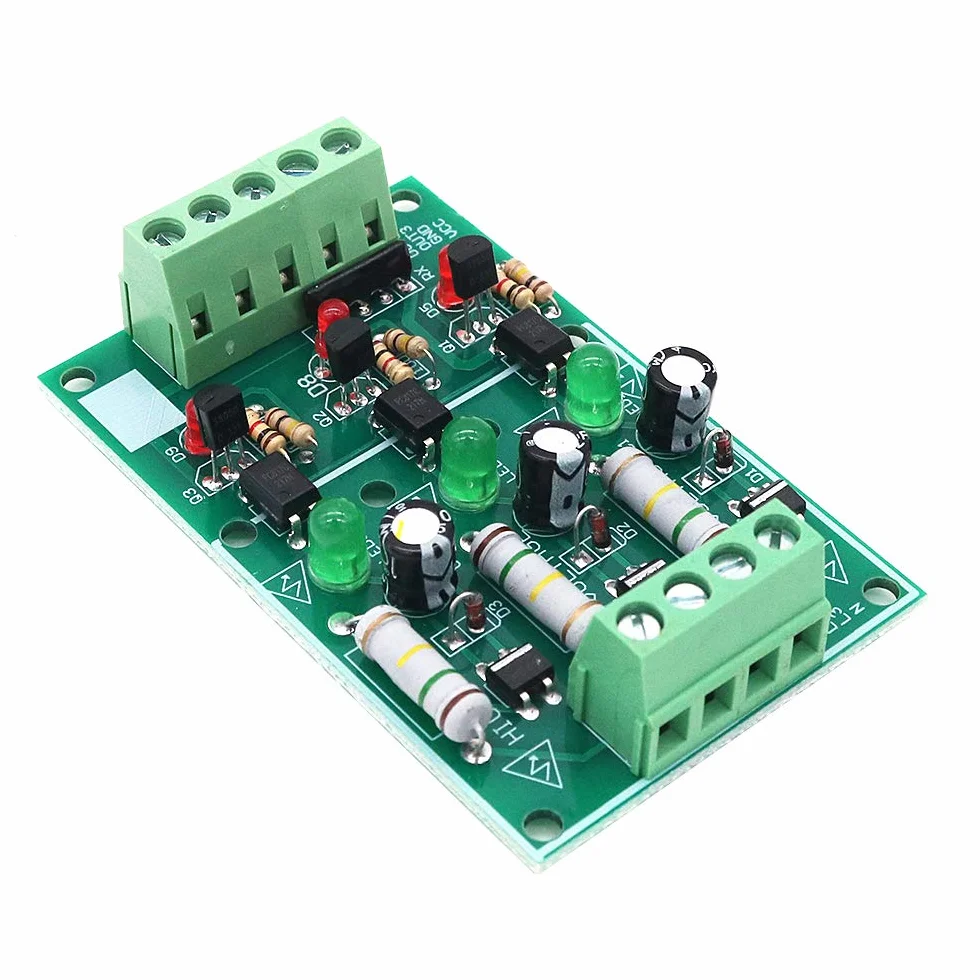 DollaTek 3-kanałowy moduł izolacji transoptora AC 220 V płytka testowa