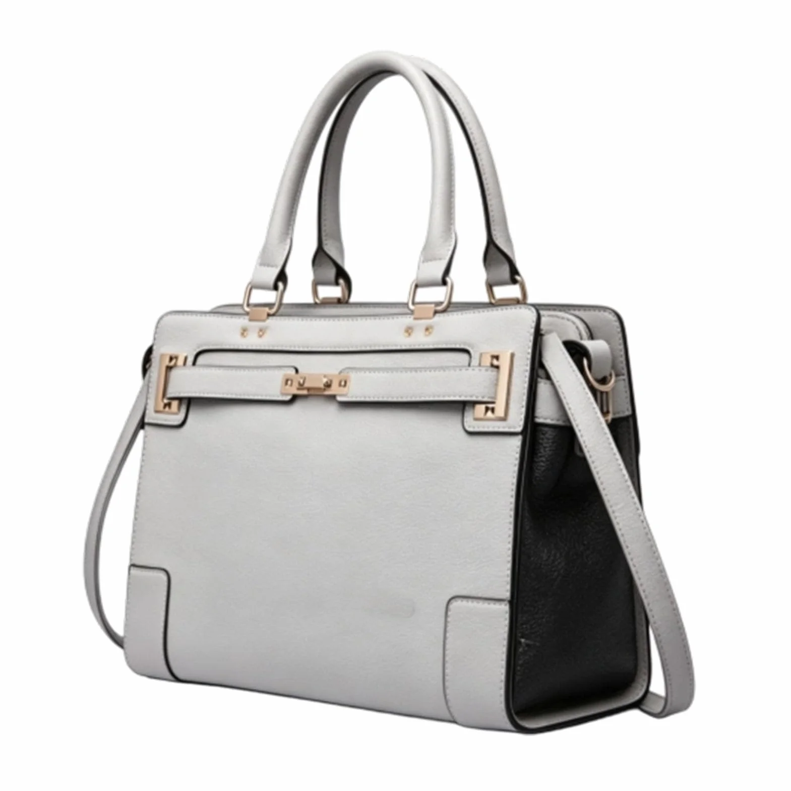 Alomejor Modne Nosidełko na Zwierzaka Wodoodporna PU Skórzana Torebka dla Psa i Kota do Podróży Piesze Wycieczki Zakupy Stylowa Przenośna 38x29x19cm (GRAY)