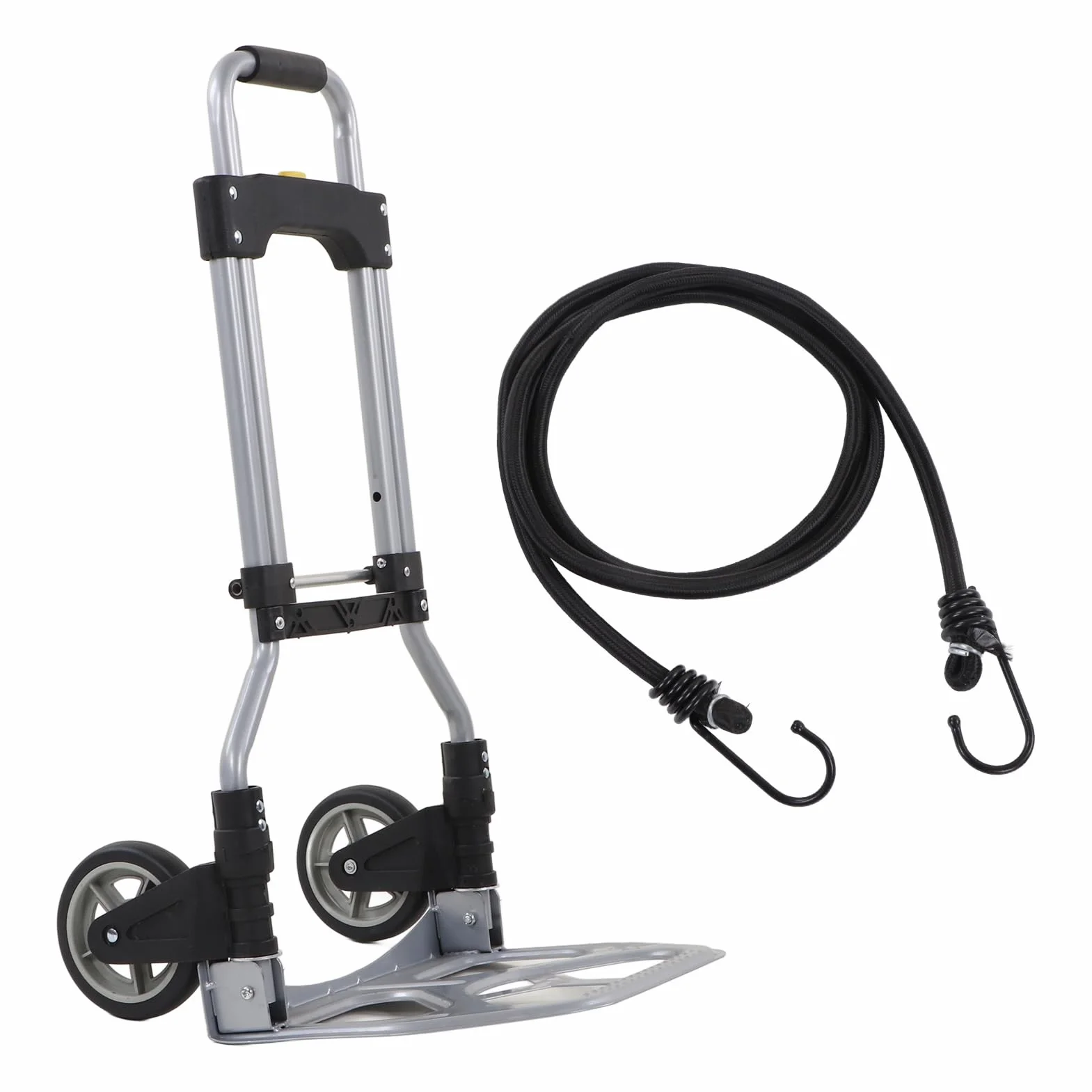 Wózek Dolly Składany Wózek Ręczny Dolly 70kg Łożysko z 2 Kołami do Transportu