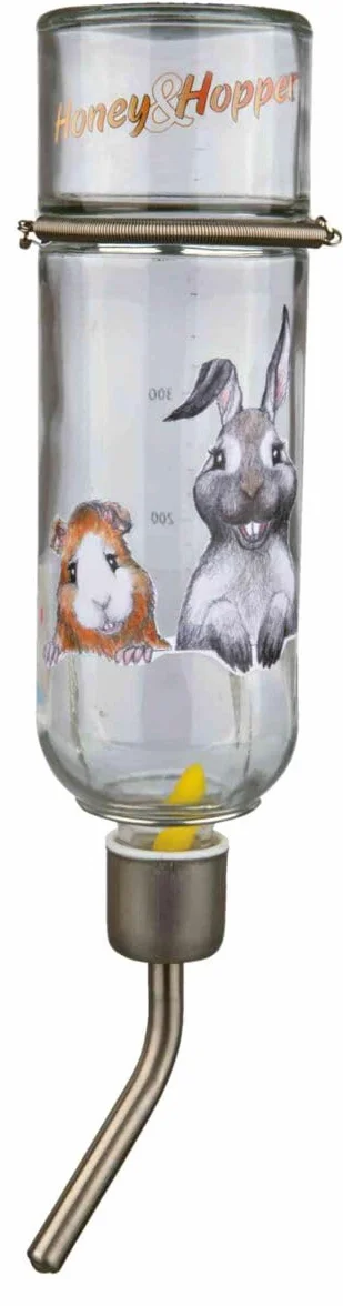 Trixie Szklana butelka na wodę o pojemności 500 ml