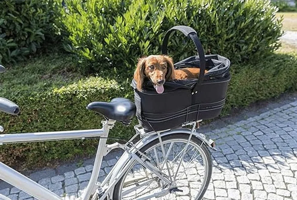 Trixie 13110 Transporter Rowerowy, Czarny, 60 x 29 x 49 cm