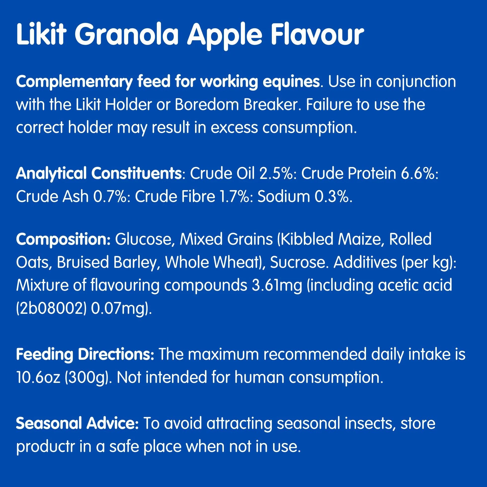 Likit Granola jabłko 550g