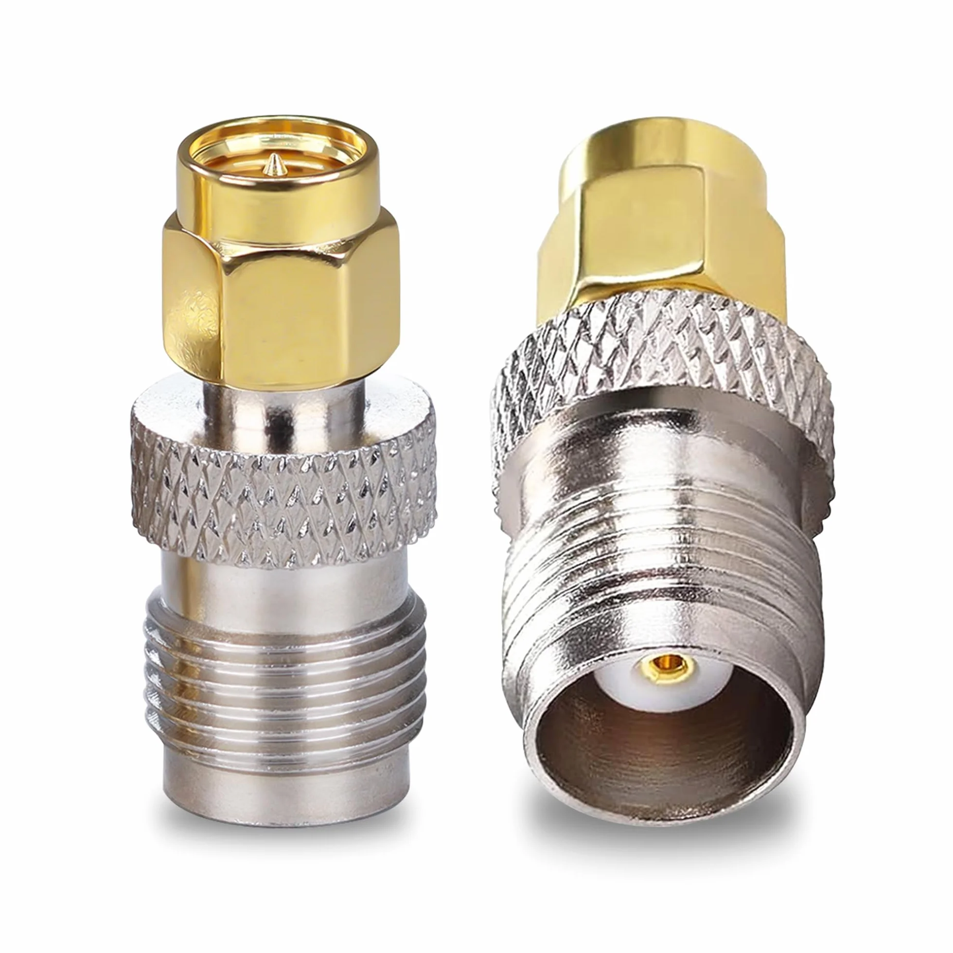 Adapter koncentryczny SMA męski na żeński TNC, 50 omów, 2 szt