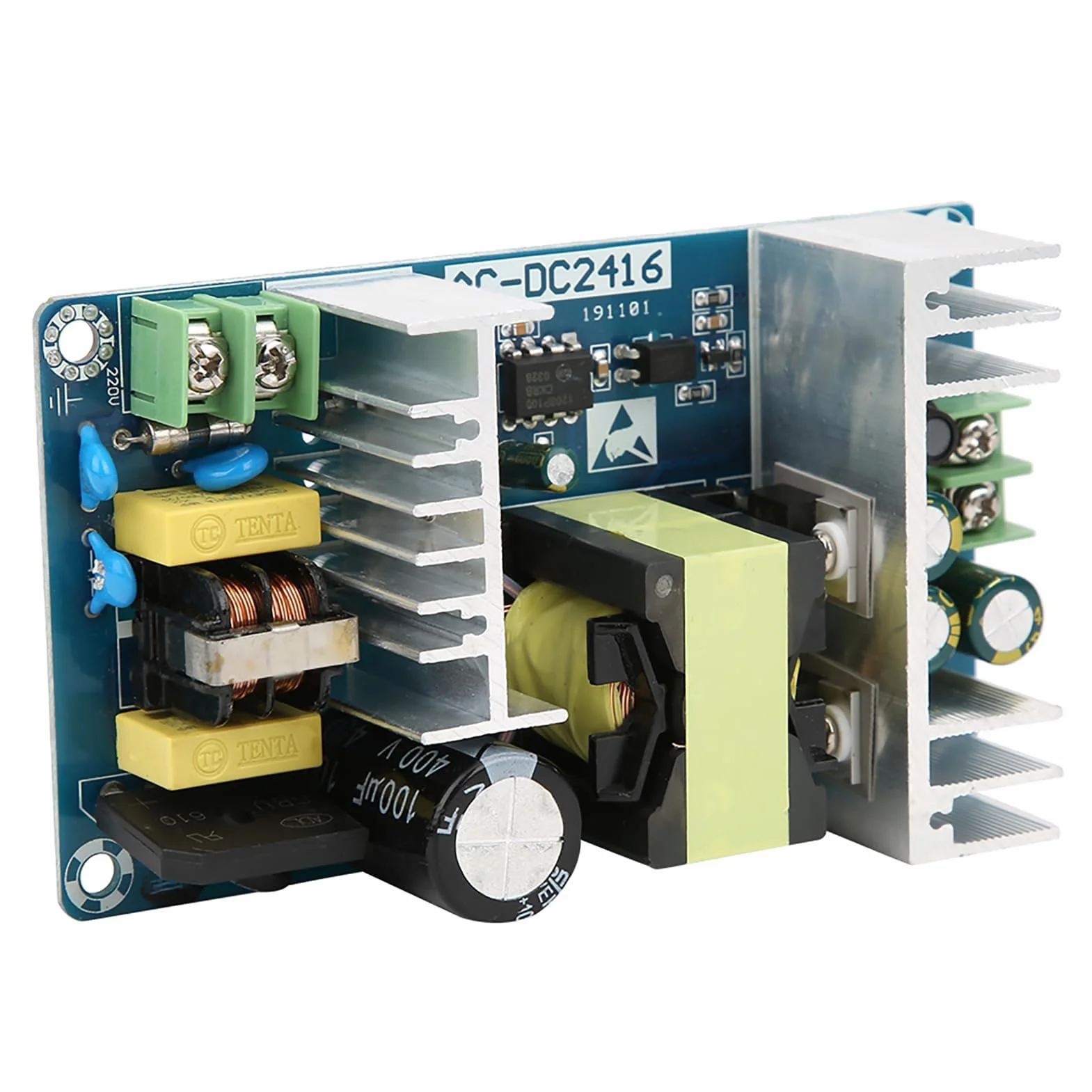 Moduł przełączania napięcia AC-DC 150W 6-9A SMPS 100-240V na 24V