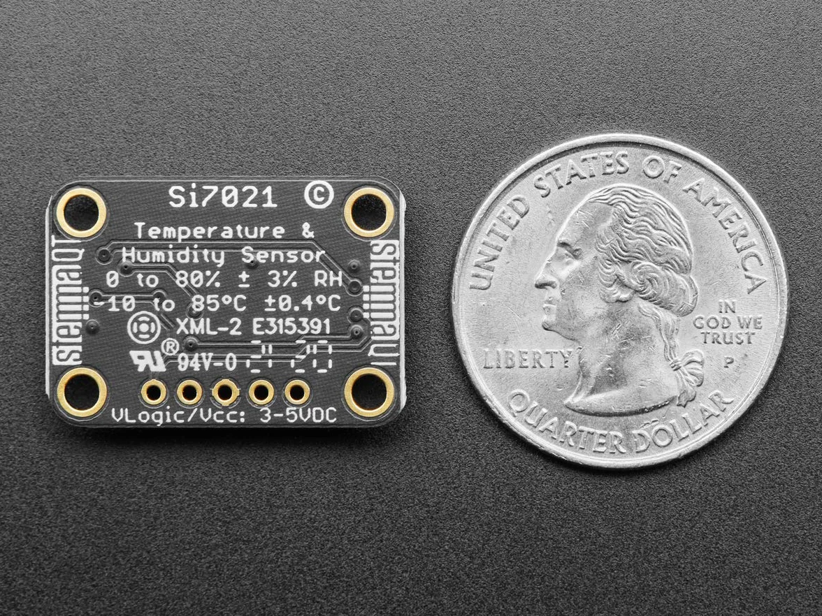 Adafruit Si7021 czujnik temperatury i wilgotności