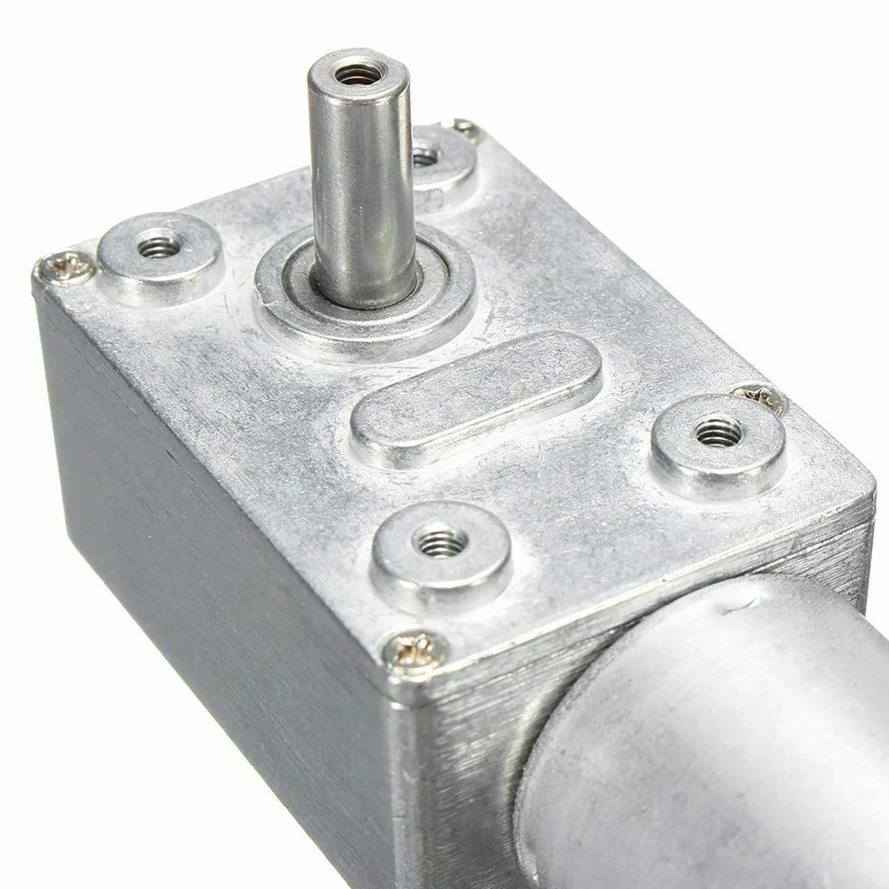 DollaTek JGY370 DC 12 V 90 obr./min dwustronny turbo ?limakowy silnik pr?du sta?ego o wysokim momencie obrotowym